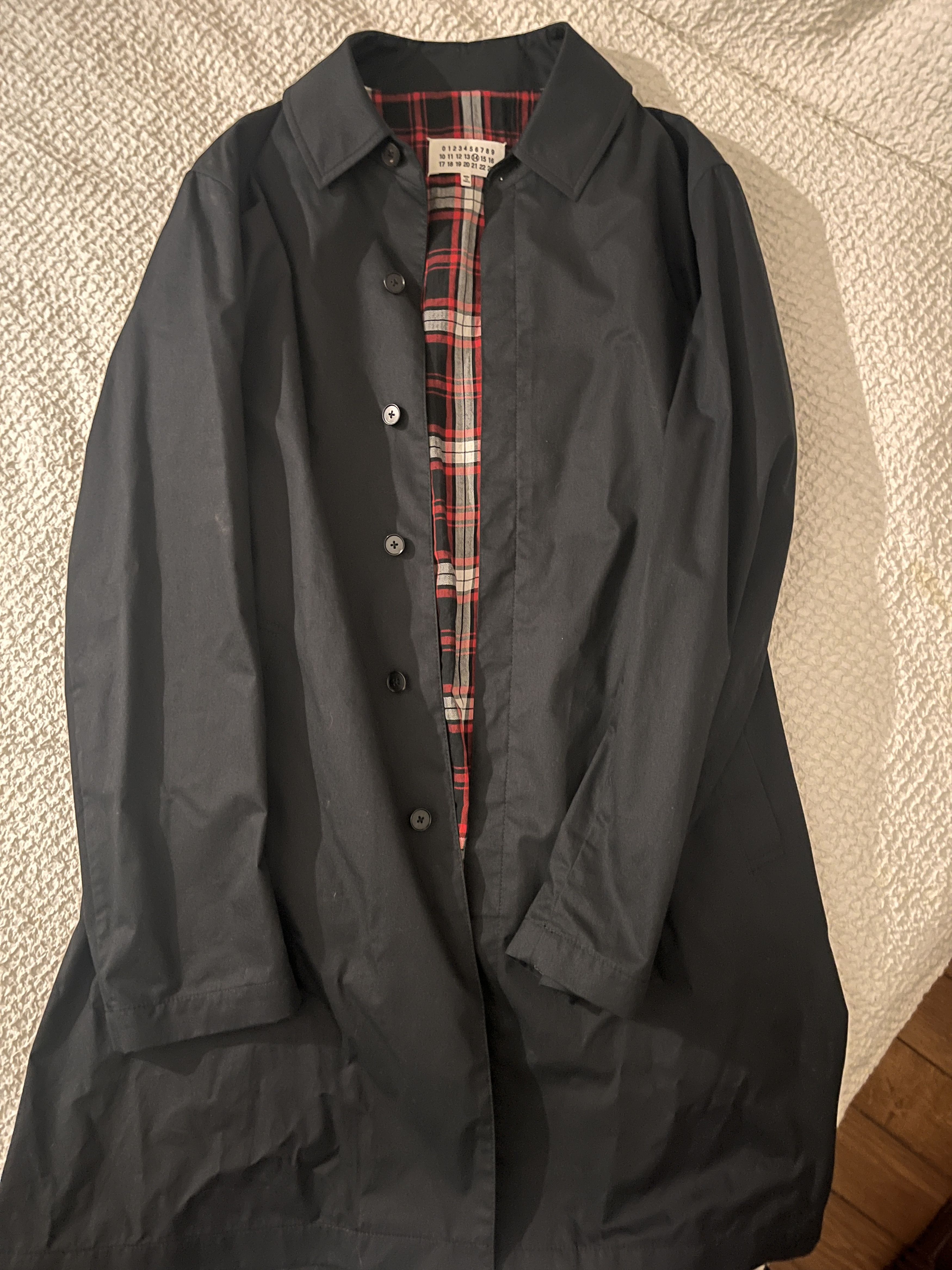 Maison Margiela Maison Margiela Tartan Plaid Lined Mac Trench Coat Size US M / EU 48-50 / 2 - 1 Thumbnail