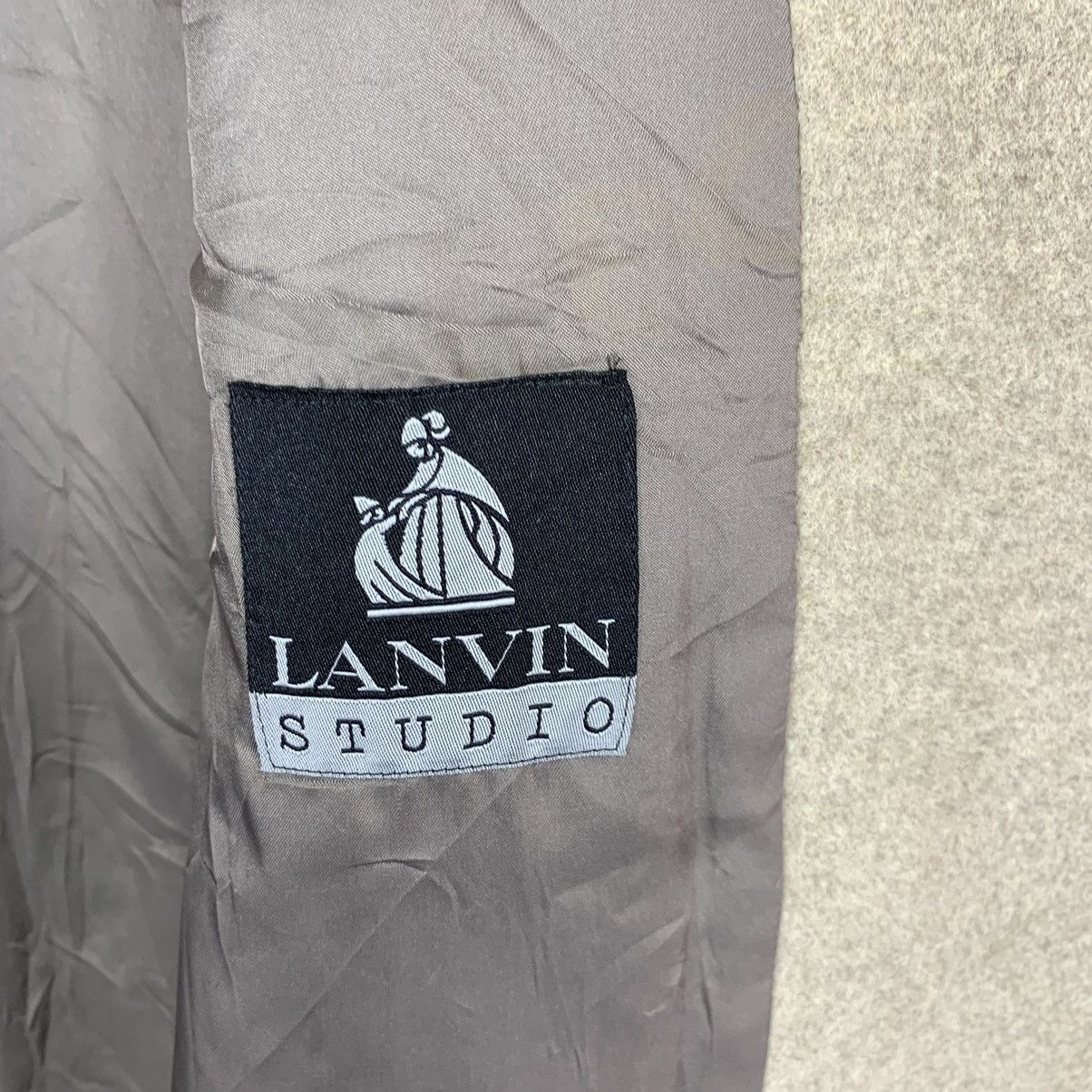 Lanvin Vintage Lanvin Studio Long Heavy Coat Size US S / EU 44-46 / 1 - 6 Thumbnail