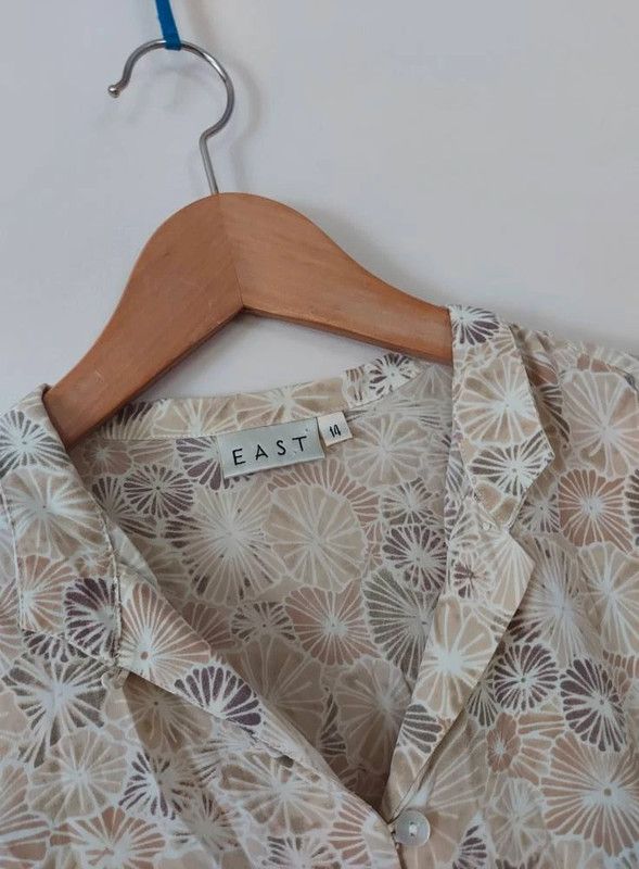Vintage EAST vintage silk midi dress L/XL Size XL / US 12-14 / IT 48-50 - 2 Thumbnail