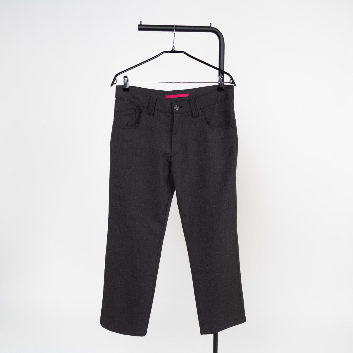 Versace Versace Collection Womens Grey Trousers Straight Fit Casual Size 30" / US 8 / IT 44 - 1 Thumbnail