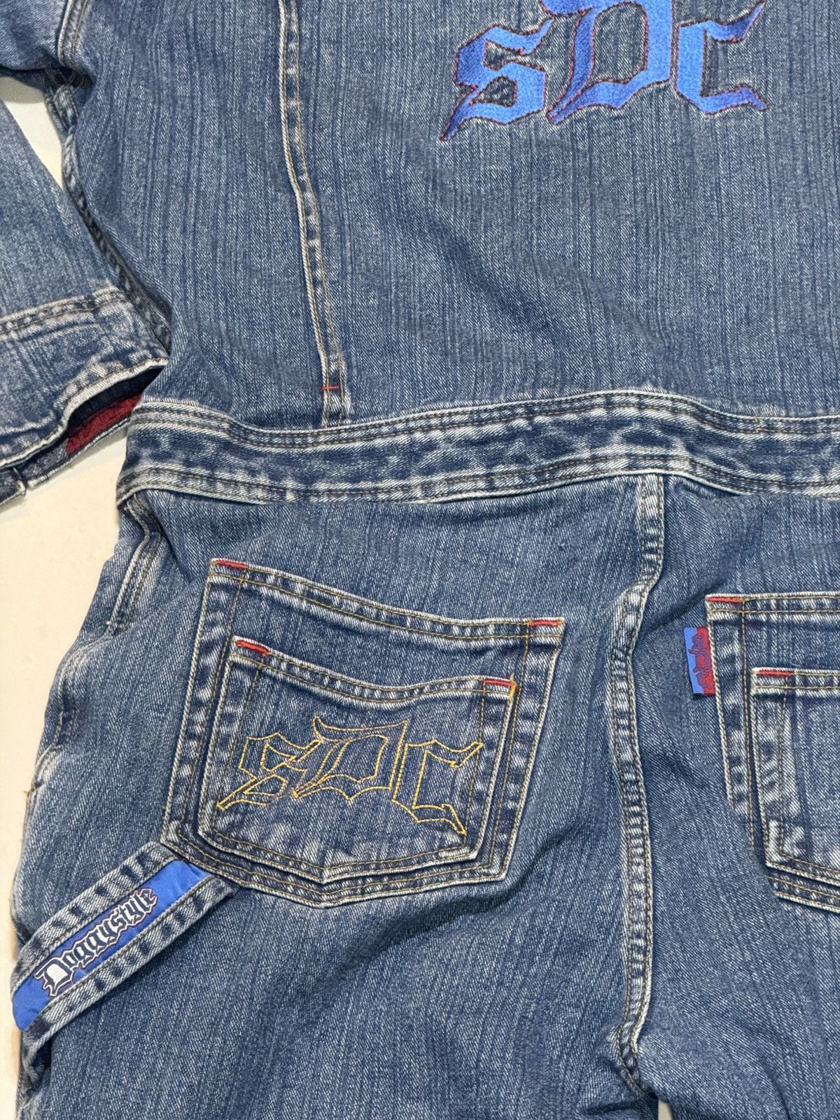 Snoop Dogg Vintage 90s 00s Snoop Dogg Jeans Doggystyle Denim Coveralls Size US 36 / EU 52 - 12 Thumbnail