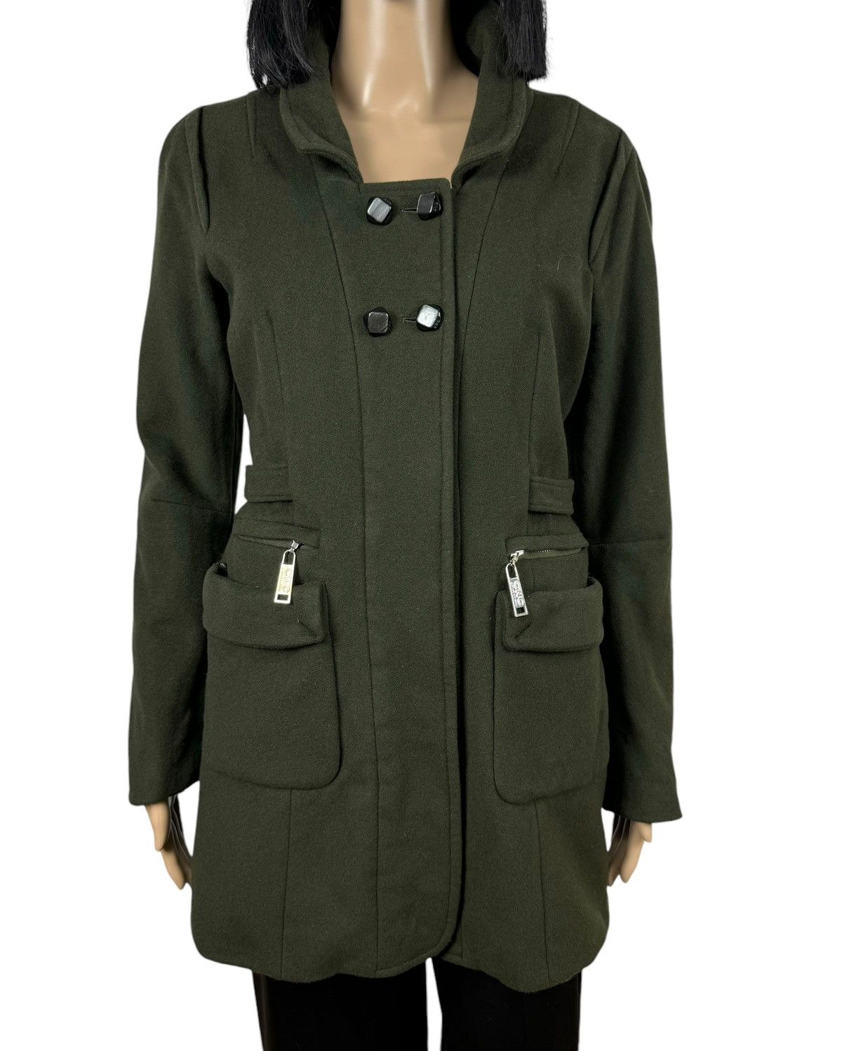 Costume National × Vintage CNC Costume National Wool-Cashmere Coat size 40 Size S / US 4 / IT 40 - 3 Thumbnail