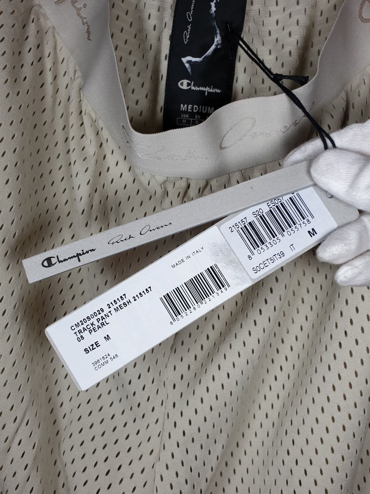 Rick Owens Rick Owens x Champion mesh pants Size US 30 / EU 46 - 8 Thumbnail