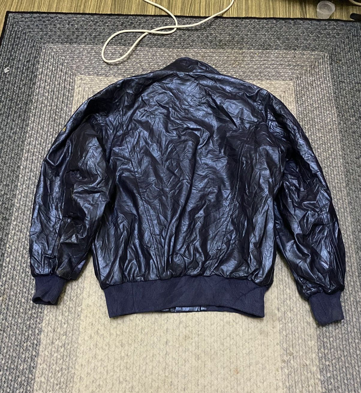 Japanese Brand Vintage Zett Ground Coat Japan Baseball Coated Jacket Size US L / EU 52-54 / 3 - 2 Thumbnail