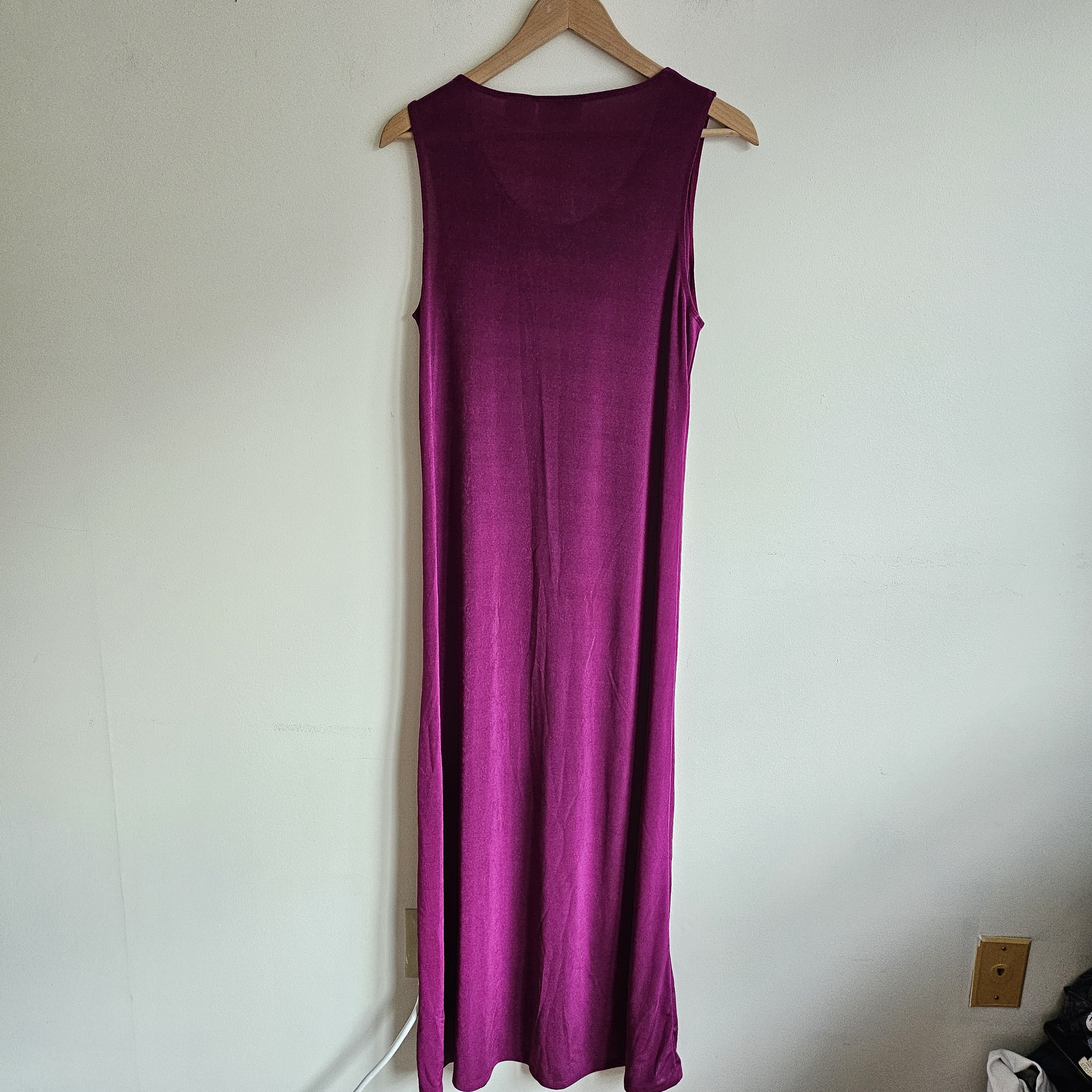Vintage Vintage 70s 80s Kristen + Hayley Maxi Dress Size M / US 6-8 / IT 42-44 - 2 Thumbnail
