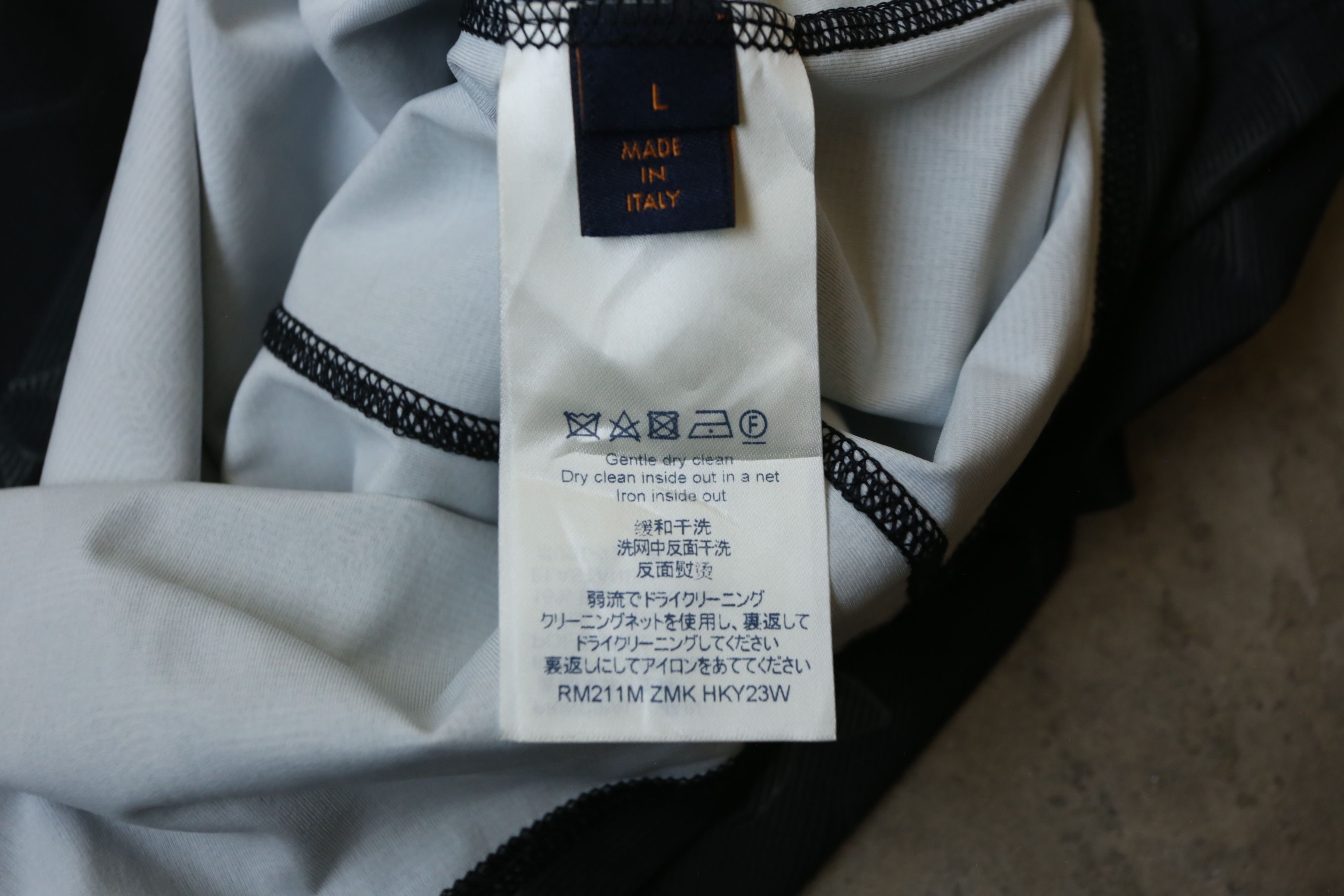 Louis Vuitton LV - VA - S/S 21 - 2054 Technical Half-Zip Longsleeves Size US L / EU 52-54 / 3 - 9 Thumbnail