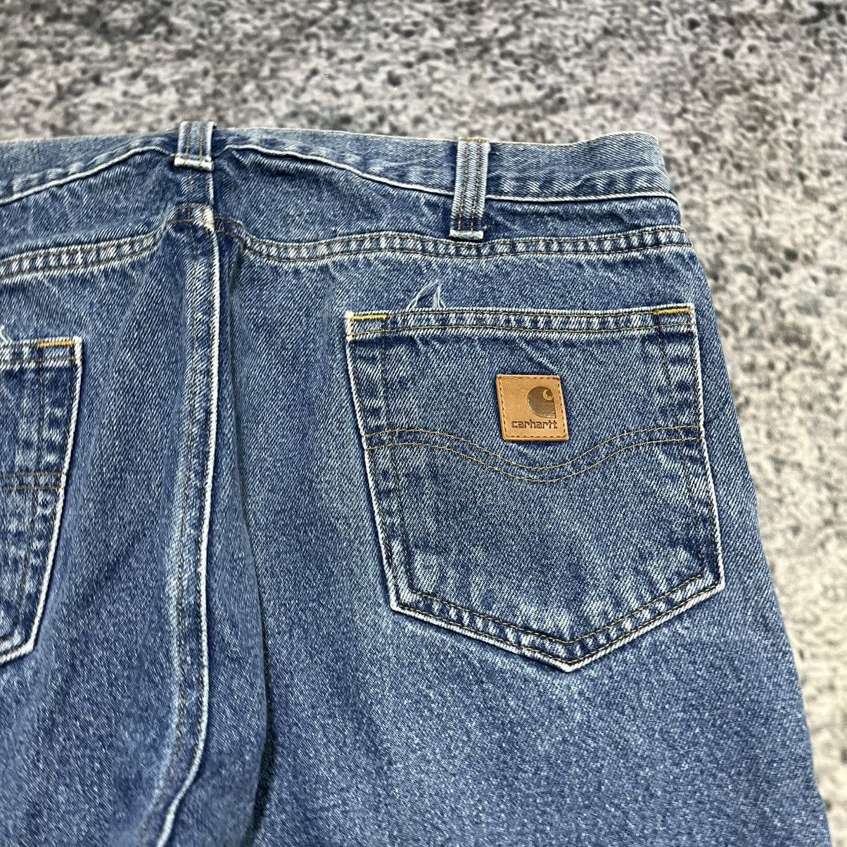 Carhartt Vintage 2000s Carhartt Jeans Utility Workwear Skater Style! Size US 38 / EU 54 - 4 Thumbnail