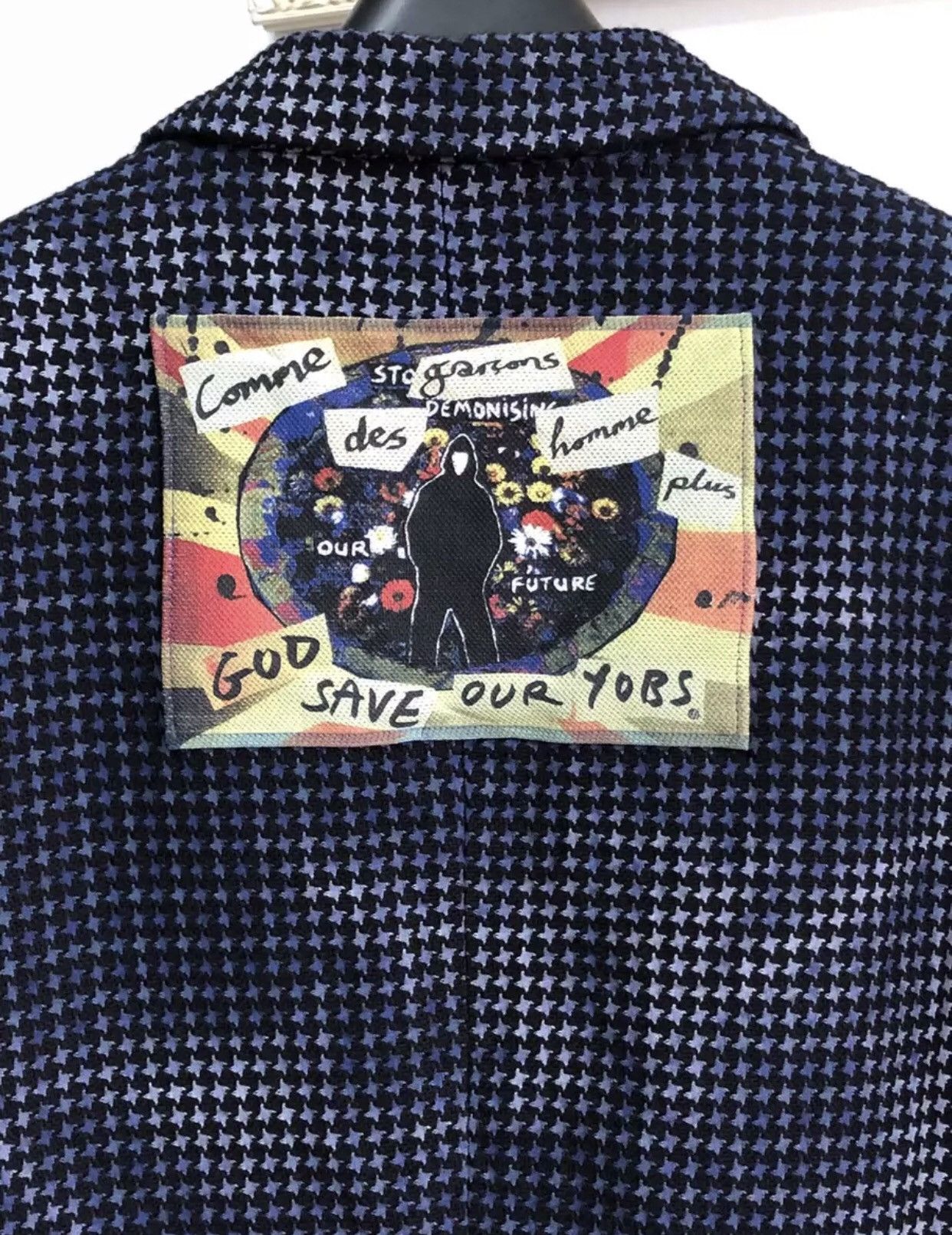 Comme des Garcons Irregular fringed hem suit jacket 2412-Nextarrowj Size 40S - 6 Thumbnail