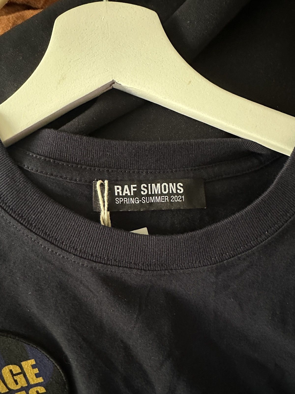Raf Simons Raf Simons Navy SS21 Teenage Dreams Tee Size US S / EU 44-46 / 1 - 4 Thumbnail