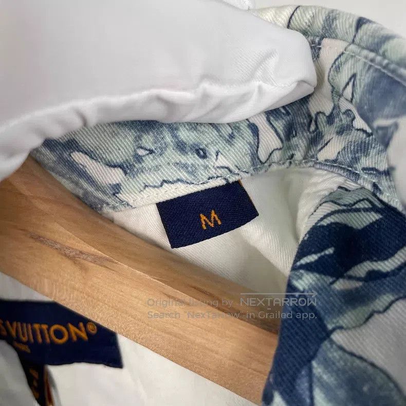 Louis Vuitton Louis Vuitton Seaweed Logo Shirt Size US M / EU 48-50 / 2 - 5 Thumbnail