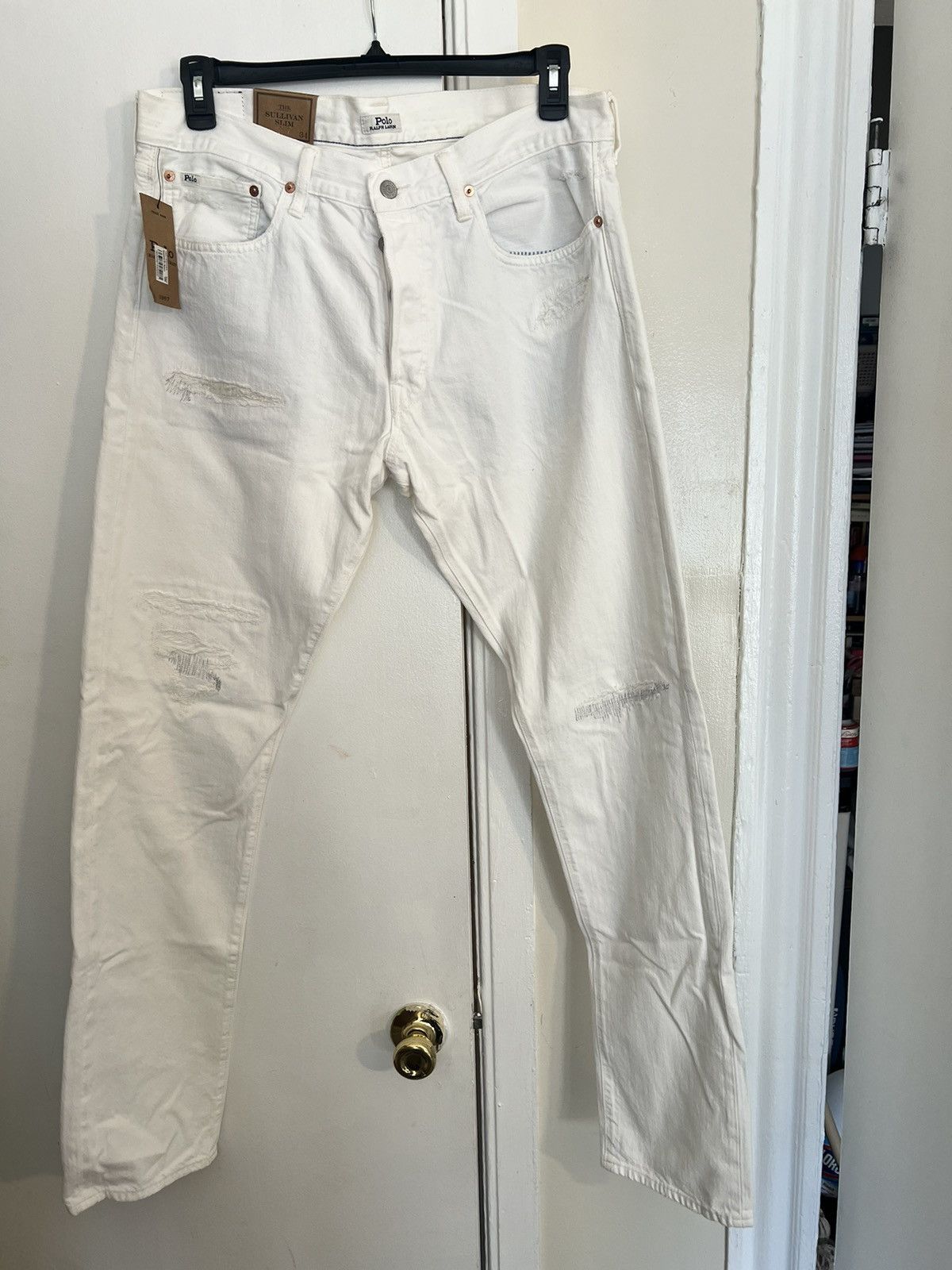 Polo Ralph Lauren white polo jeans Size US 36 / EU 52 - 1 Thumbnail