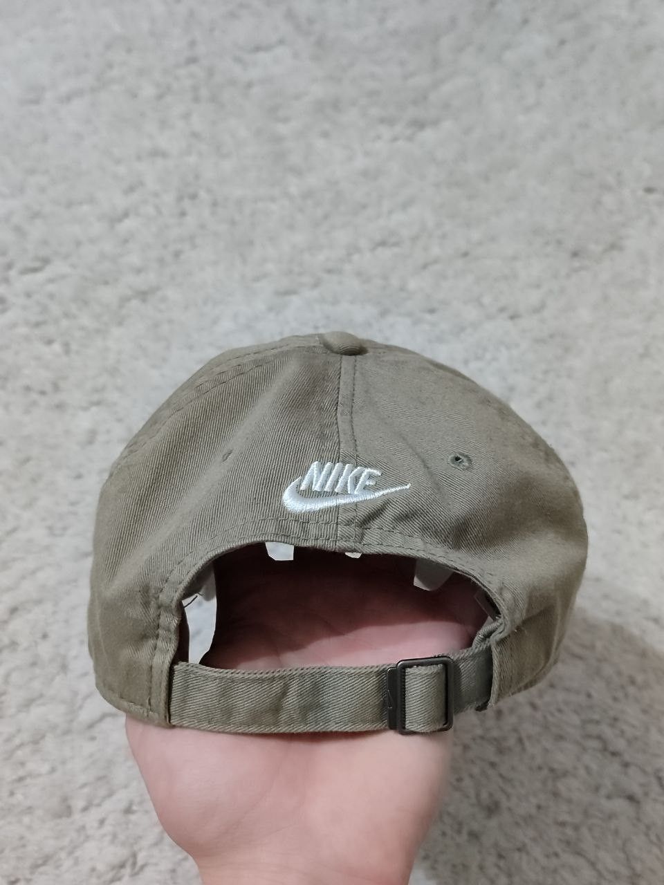 Nike × Vintage 🫒Vintage Nike Just Do It Cap Y2K🧢 Size ONE SIZE - 3 Thumbnail