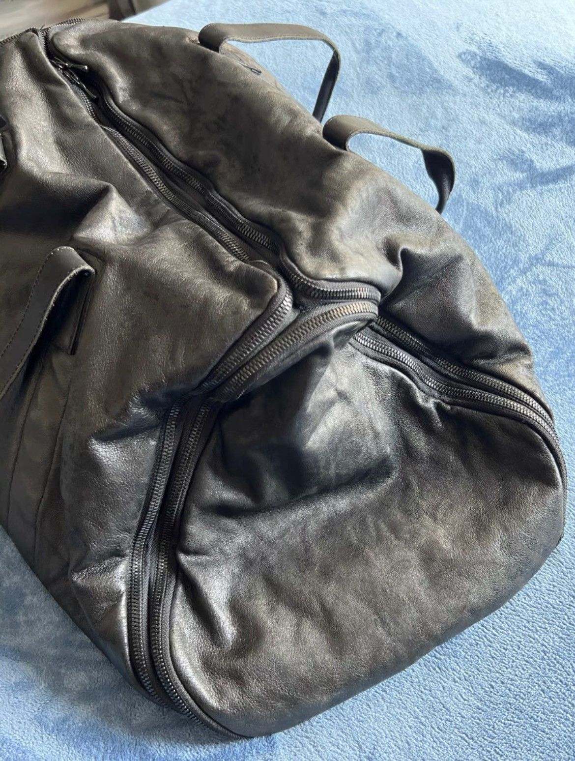 Julius Julius Julius shoulder zipped leather bag-2507 Size ONE SIZE - 6 Thumbnail