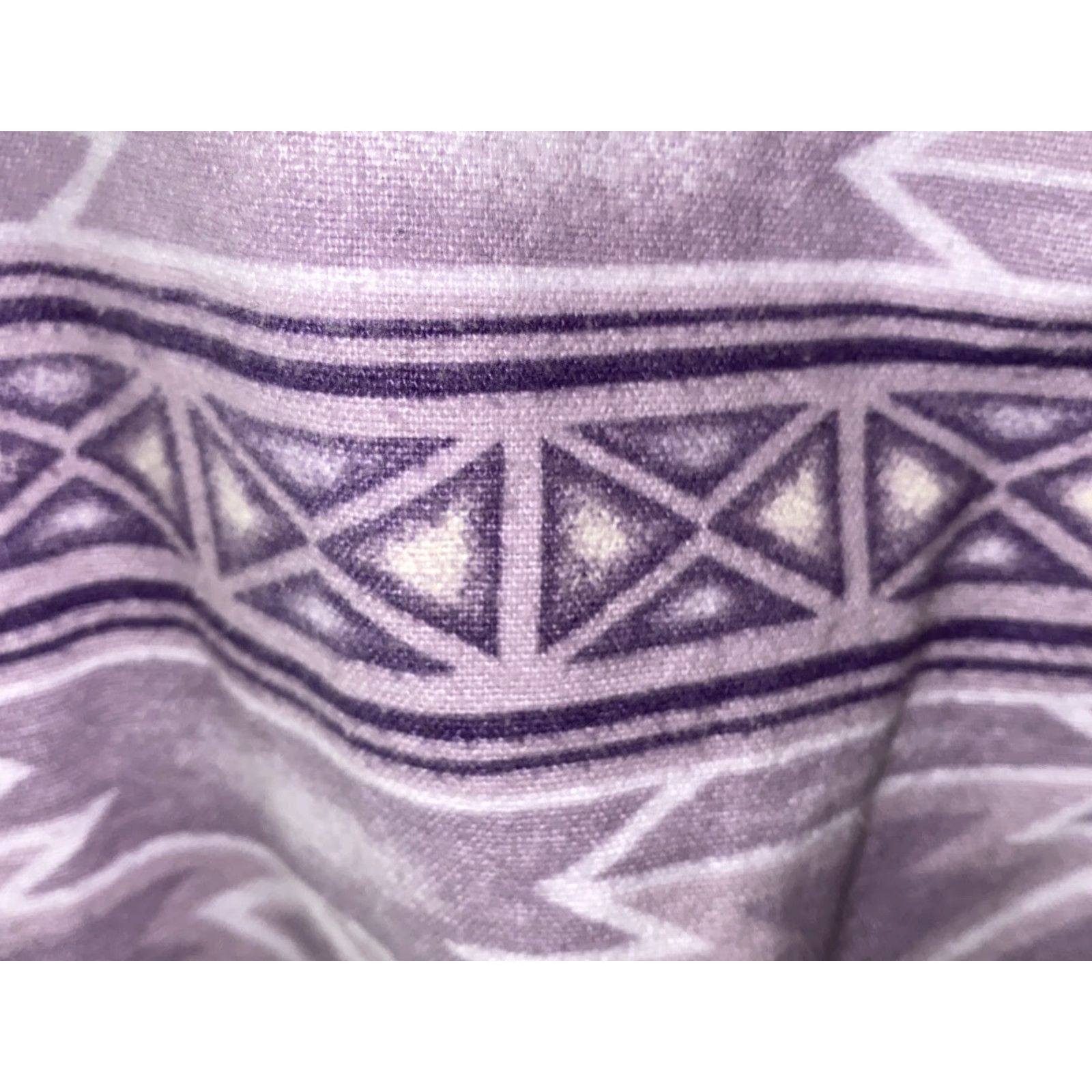 Vintage Cabela’s Shirt Women Purple Geometric Long Sleeve Button Front Size M Regular Size M / US 6-8 / IT 42-44 - 4 Thumbnail
