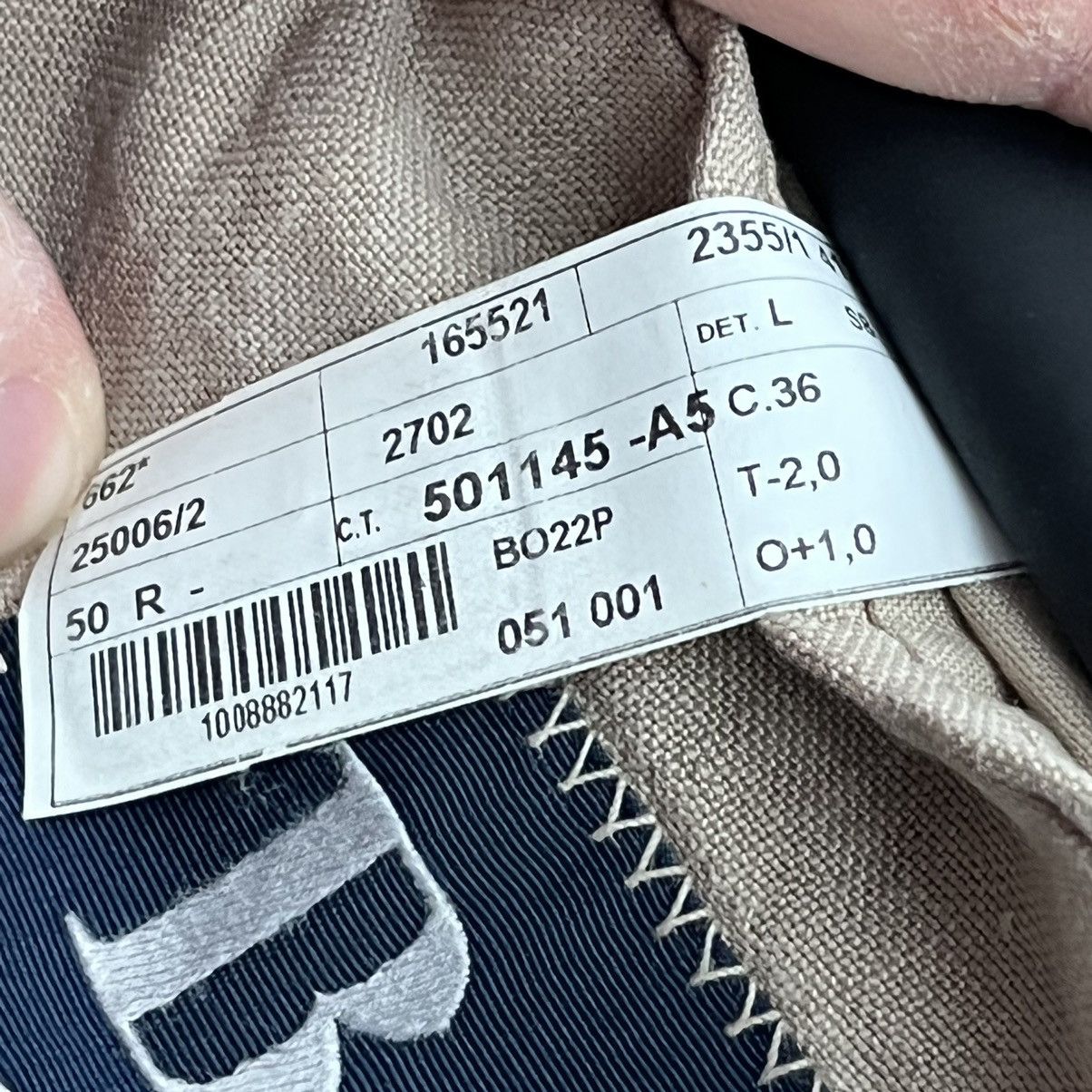 Boggi Boggi Milano casual blazer luxury linen Size 50R - 11 Thumbnail