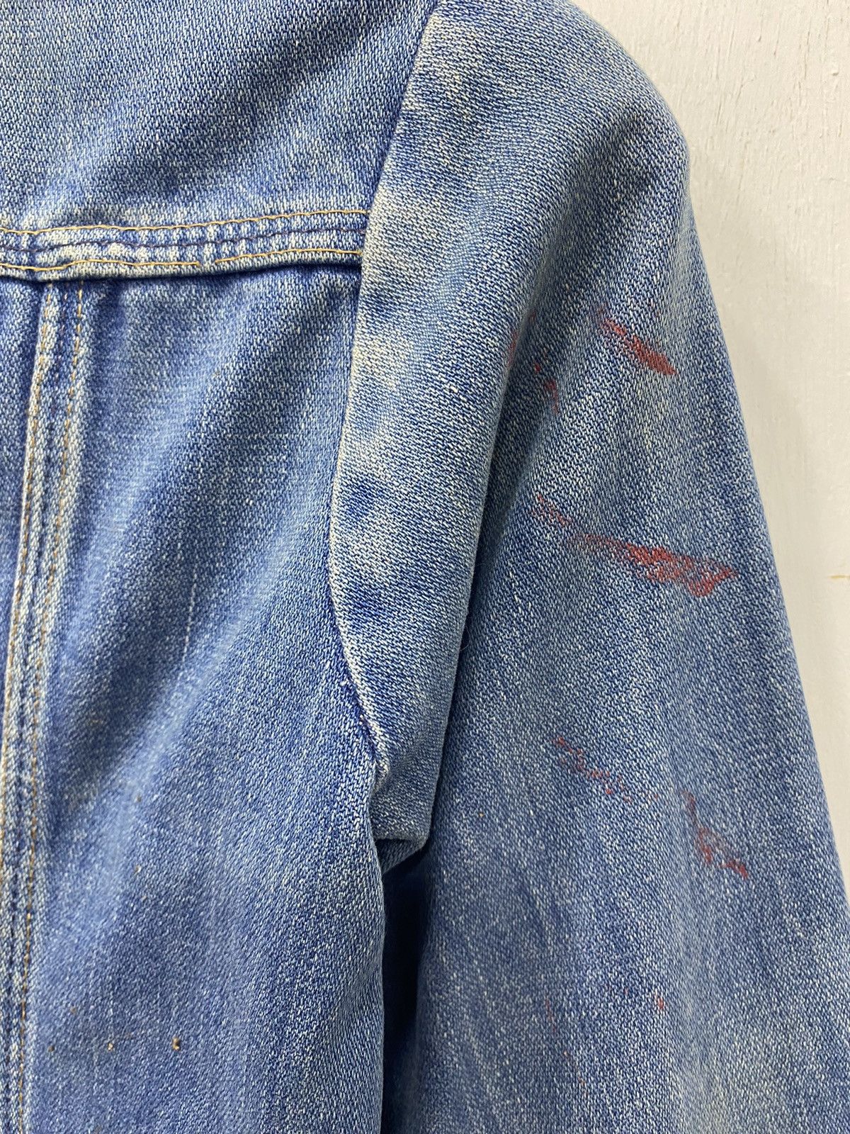 Vintage 💥 VINTAGE WRANGLER Denim jeans USA rare jacket Size US S / EU 44-46 / 1 - 8 Thumbnail