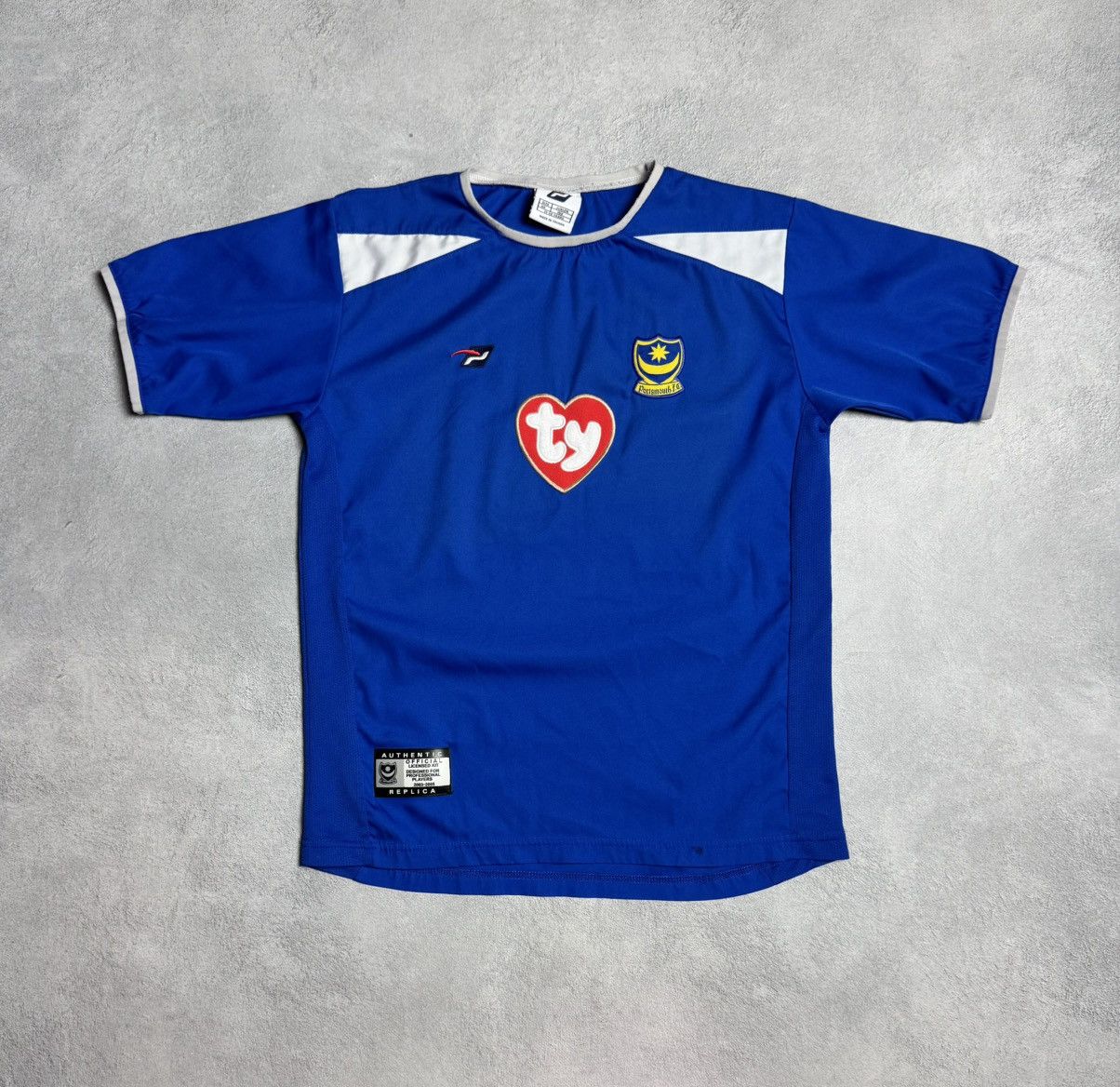 Other Portsmouth 2003 2005 Home Shirt Soccer Jersey Pompey Sport Size US XXS / EU 40 - 1 Thumbnail