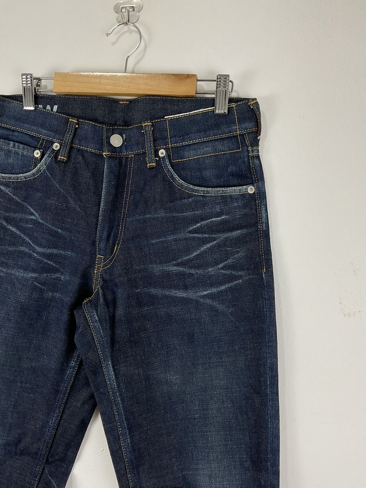 Visvim Visvim Social Sculpture 03NW Paint Splatter Denim Pants Size US 30 / EU 46 - 4 Thumbnail