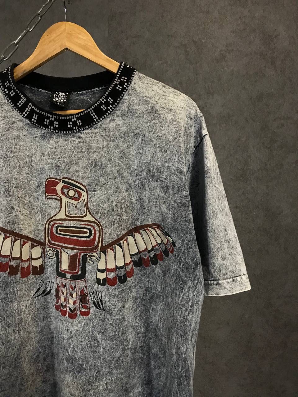 Vintage Factory Artwear made in USA Aztec art tee Size US L / EU 52-54 / 3 - 3 Thumbnail