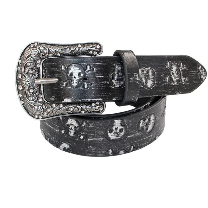 Japanese Brand × Vintage Teen skull embossed belt Size ONE SIZE - 4 Thumbnail