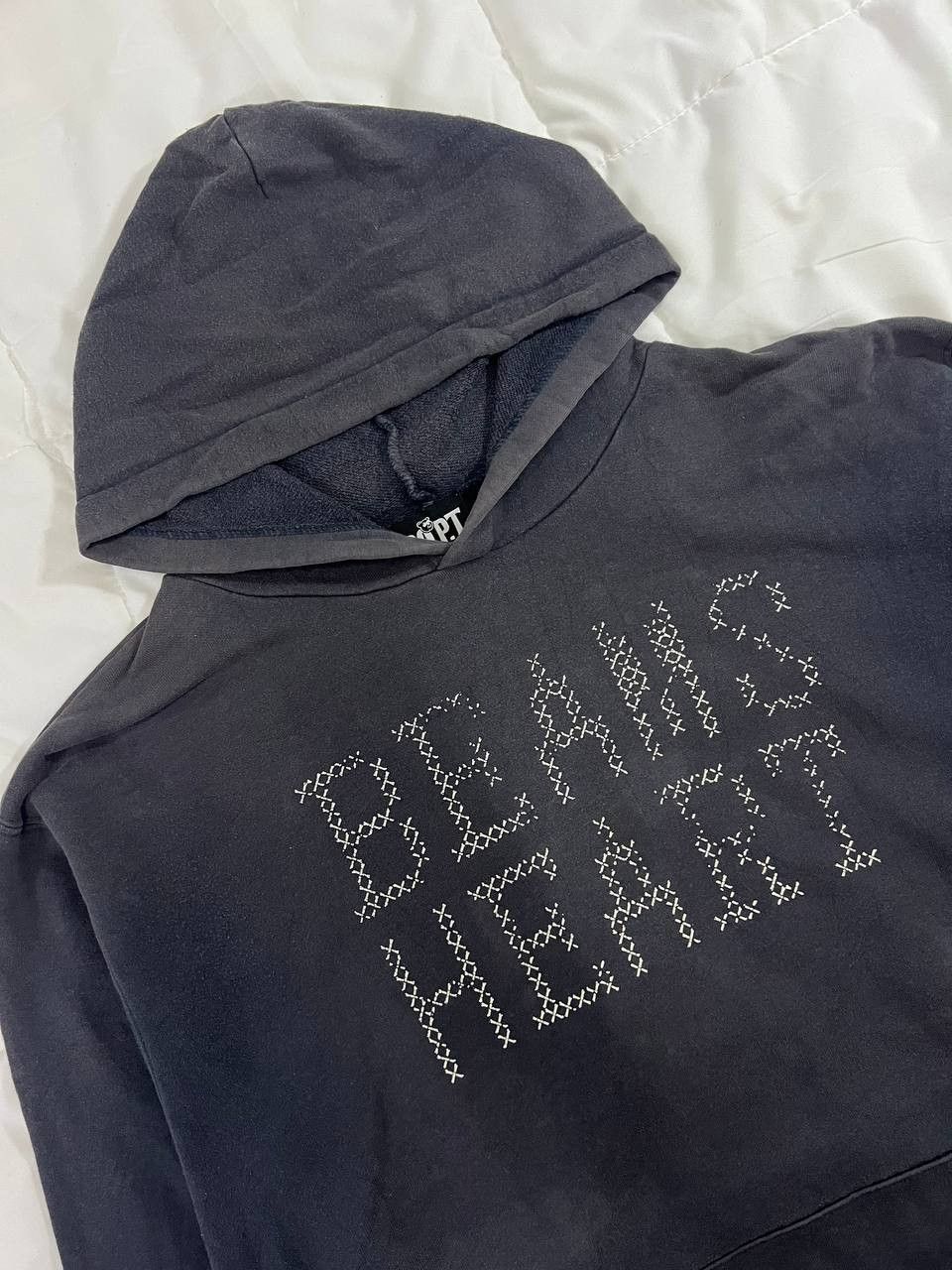 Beams Plus × Japanese Brand Beams Heart x P.O.P.T Goodluckfix College Hoodie Size US L / EU 52-54 / 3 - 4 Thumbnail