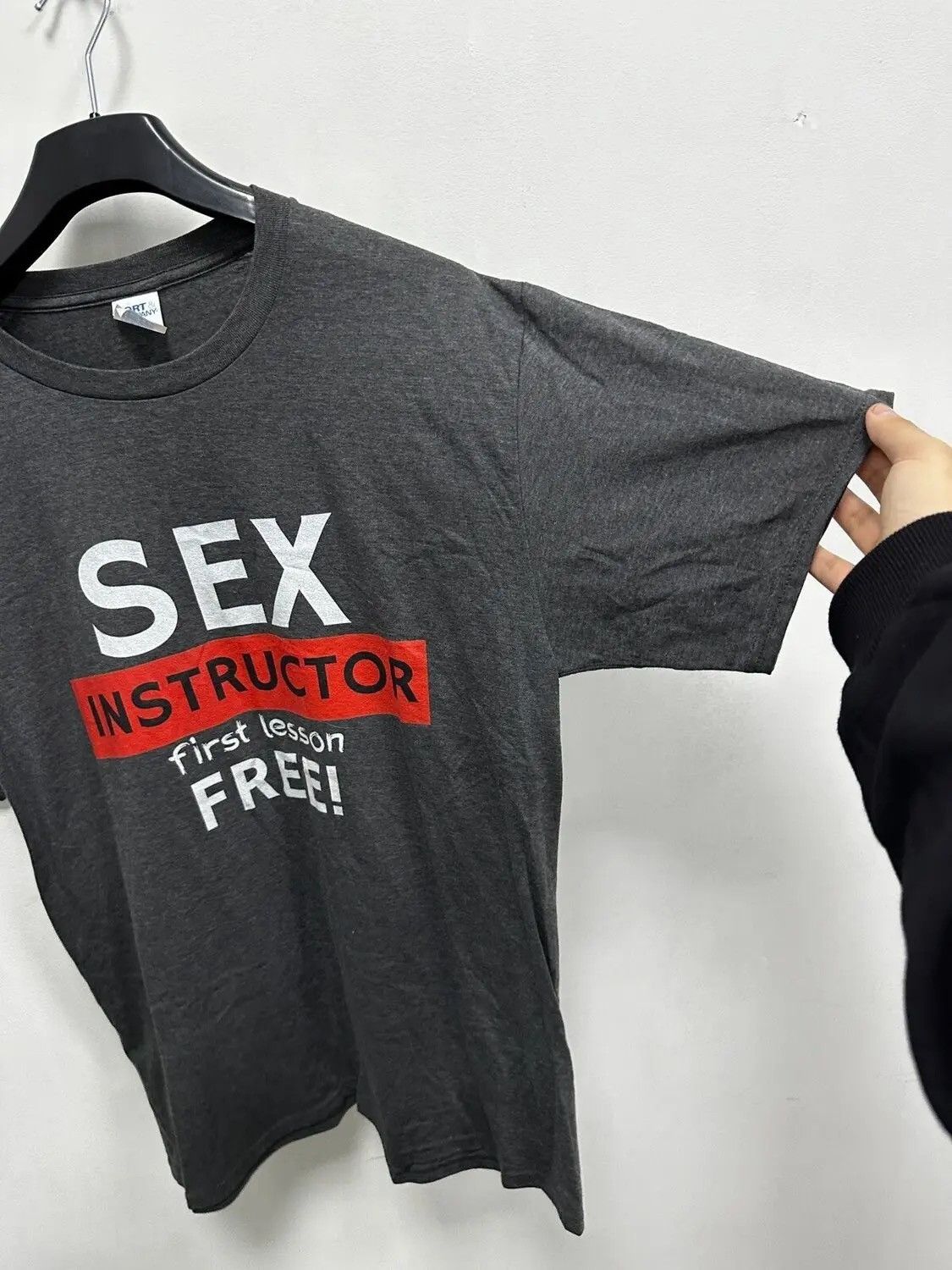 Humor Humor Sex Instructor First Lesson FREE T-Shirt Japan Archive | Grailed