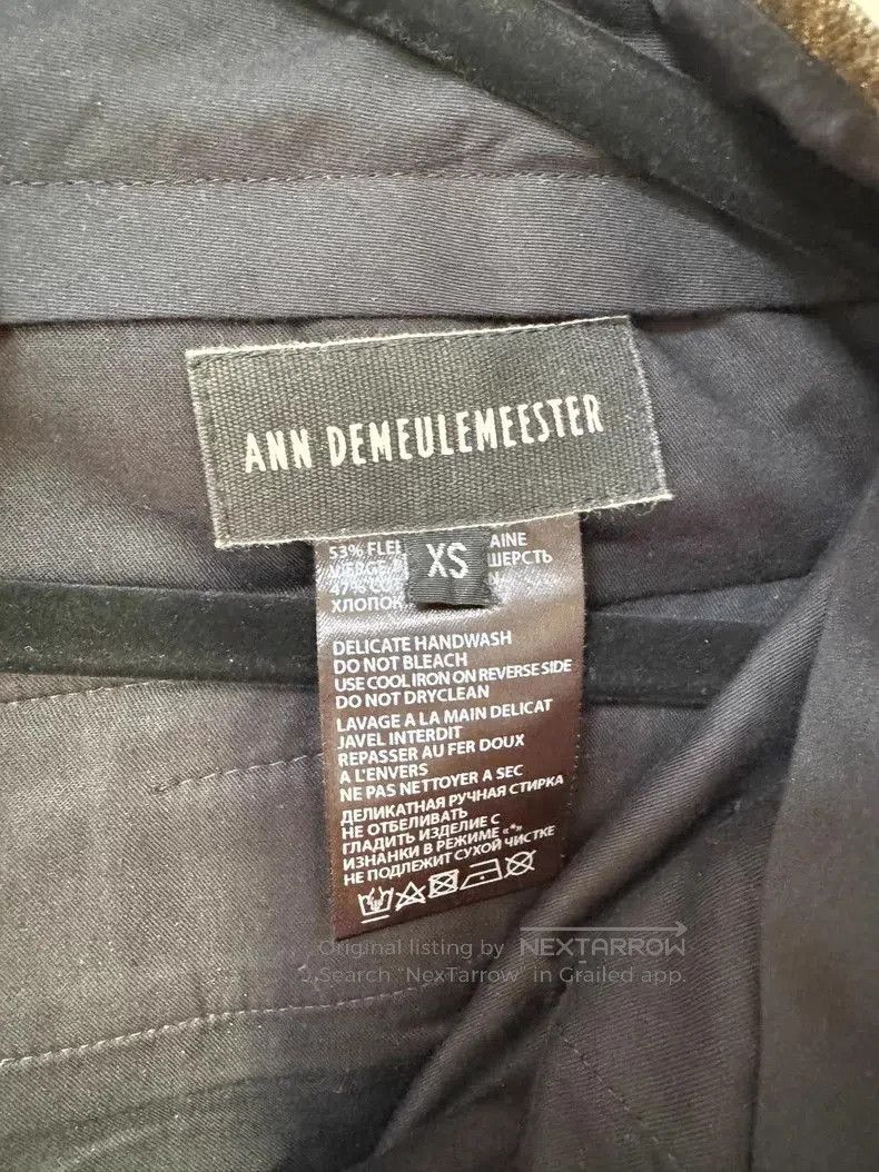 Ann Demeulemeester Ann Demuelemeester Gold Shimmer Pants XS. Size US 26 / EU 42 - 8 Thumbnail