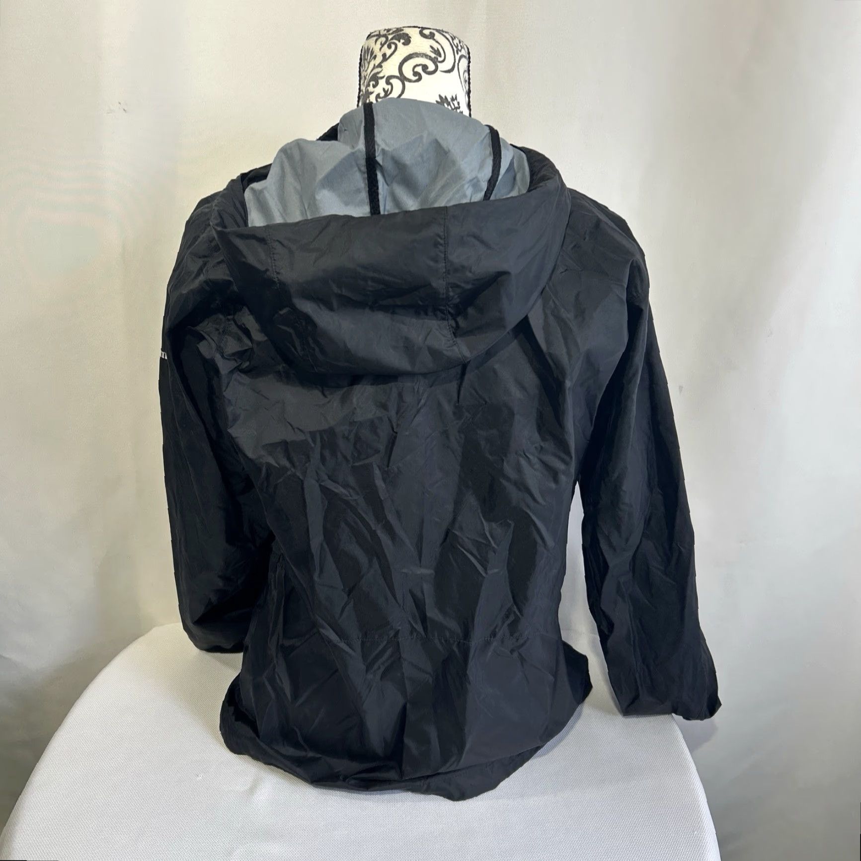 Rains Columbia Rain Jacket Hooded Women S Small Black Coat Coat? Size S / US 4 / IT 40 - 4 Thumbnail
