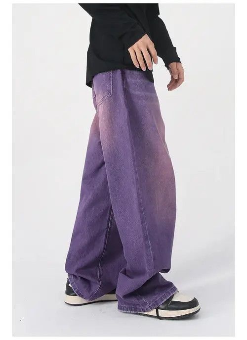 Japanese Brand Tomomi x Hioki Retro washed damaged baggy jeans y2k hip hop Size US 30 / EU 46 - 5 Thumbnail