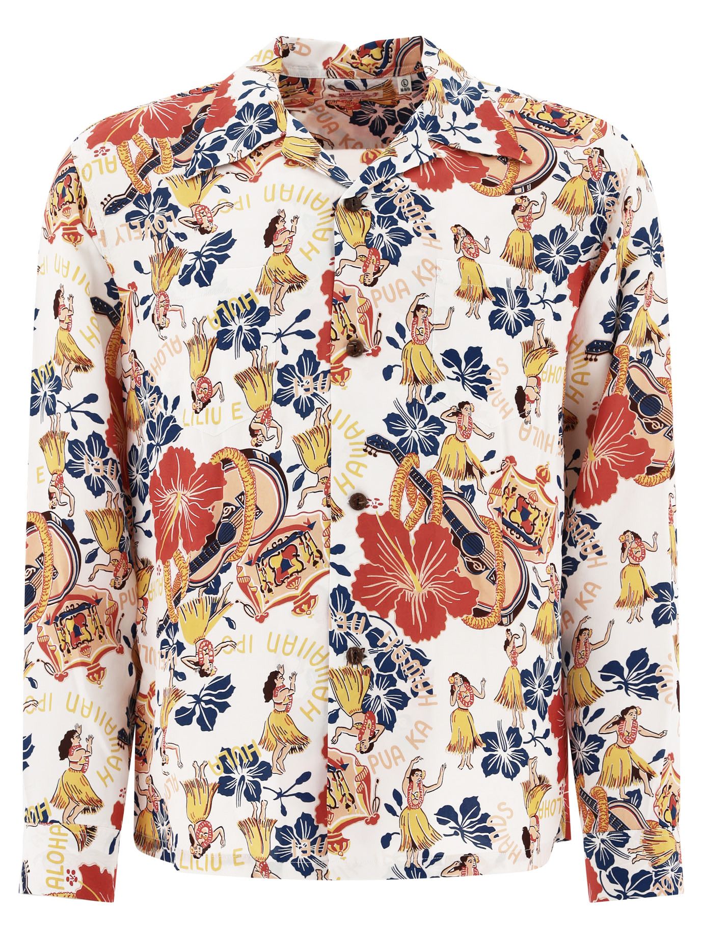 Sun Surf Lovely Hula Hands Shirt Size US XXL / EU 58 / 5 - 1 Thumbnail