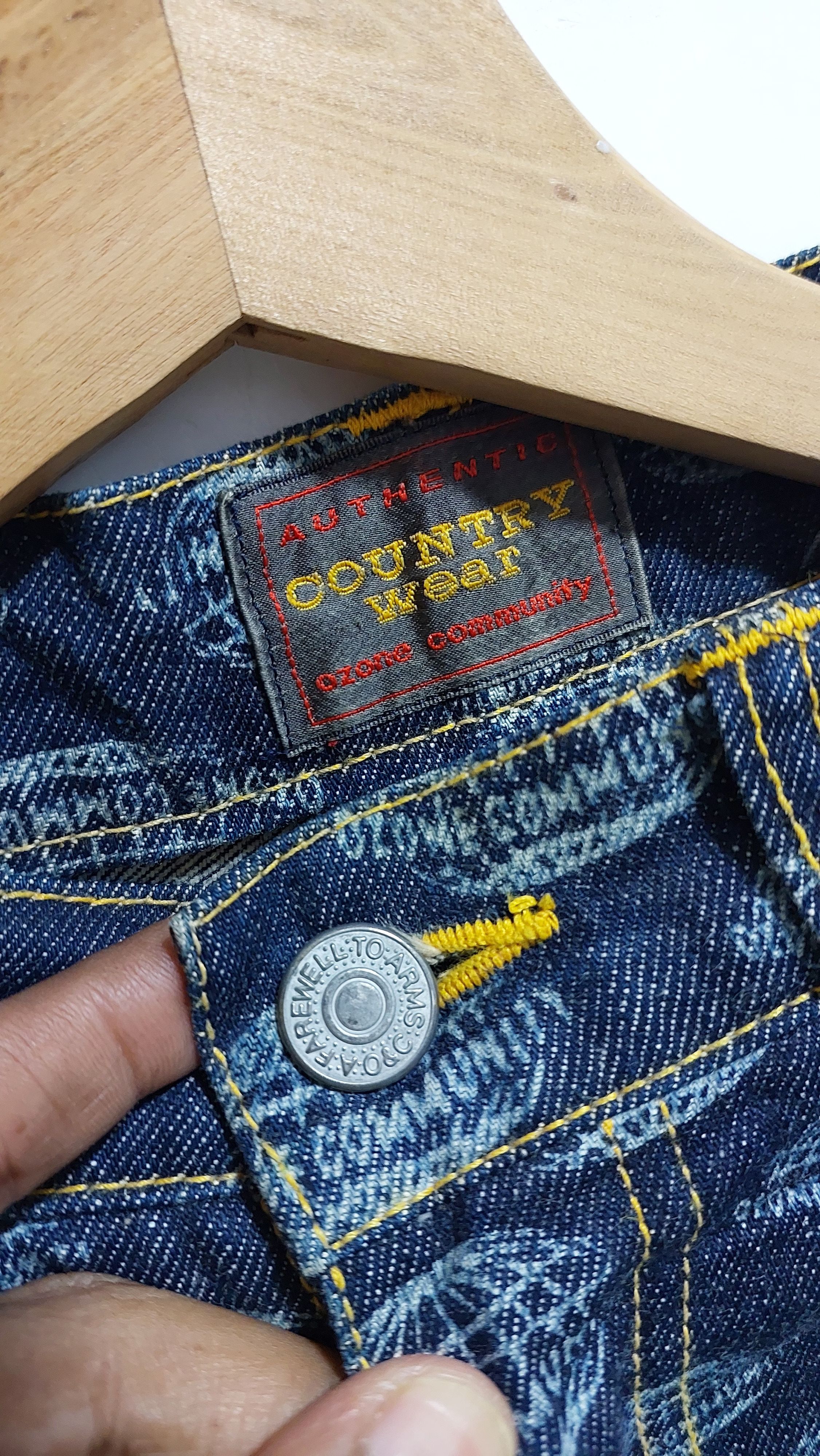 Japanese Brand OZONE COMMUNITY JAPAN JEANS PANT Size US 28 / EU 44 - 7 Thumbnail