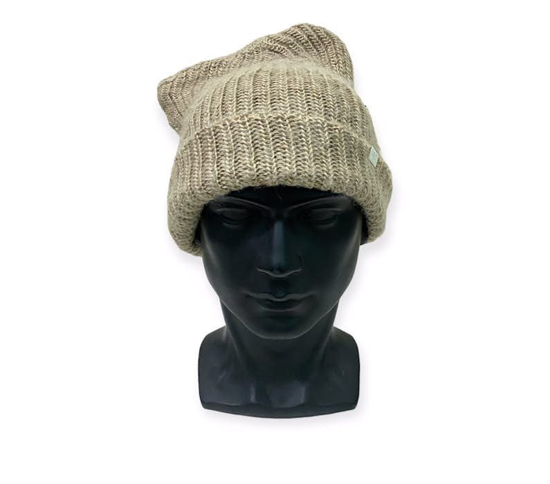 image of Plain Beanie Hat, Men's