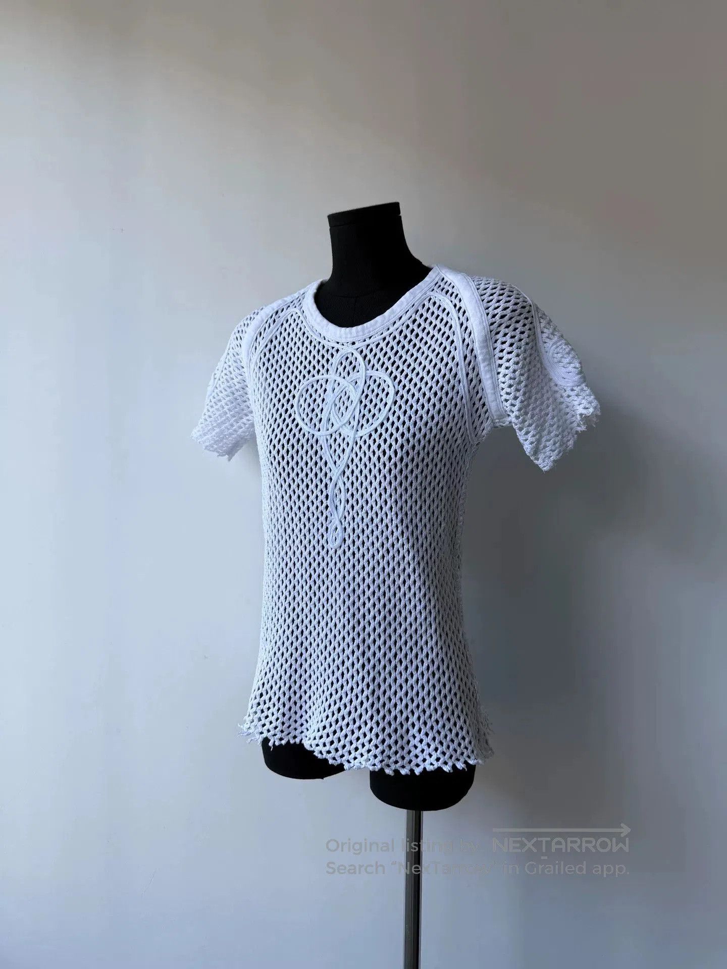 Jean Paul Gaultier sheer mesh top by Jean Paul Gaultier. Size XXS / US 00 / IT 34 - 2 Thumbnail