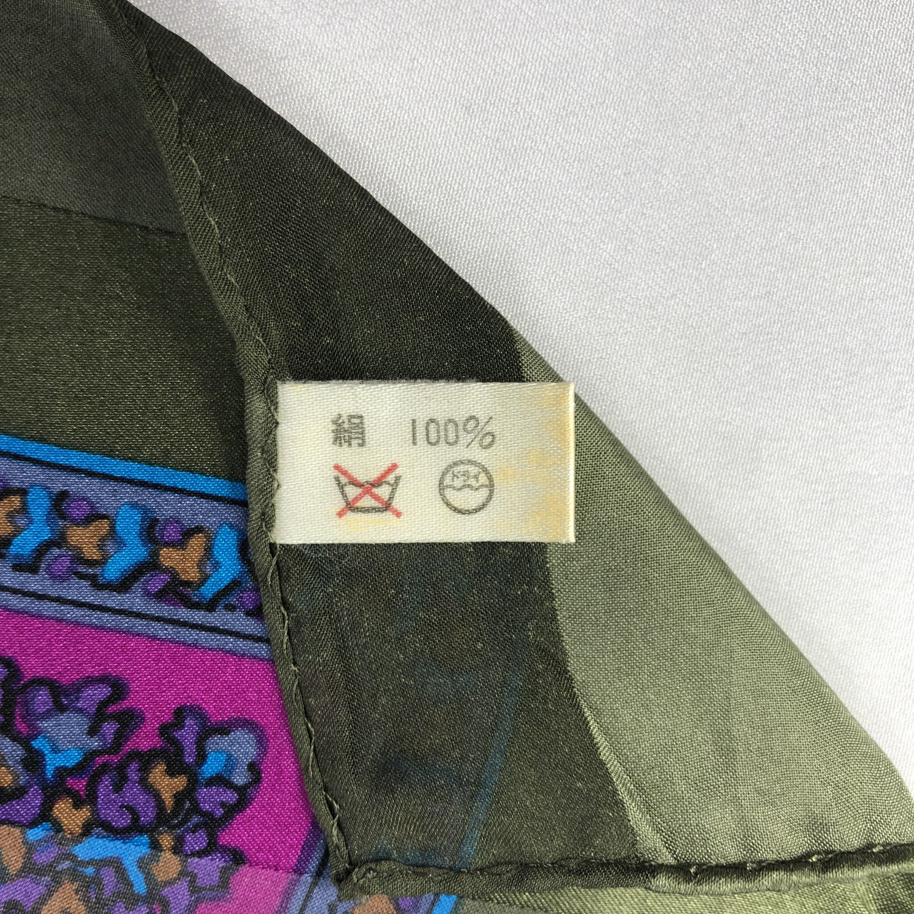 Vintage Vintage Silk Scarf Size ONE SIZE - 5 Thumbnail