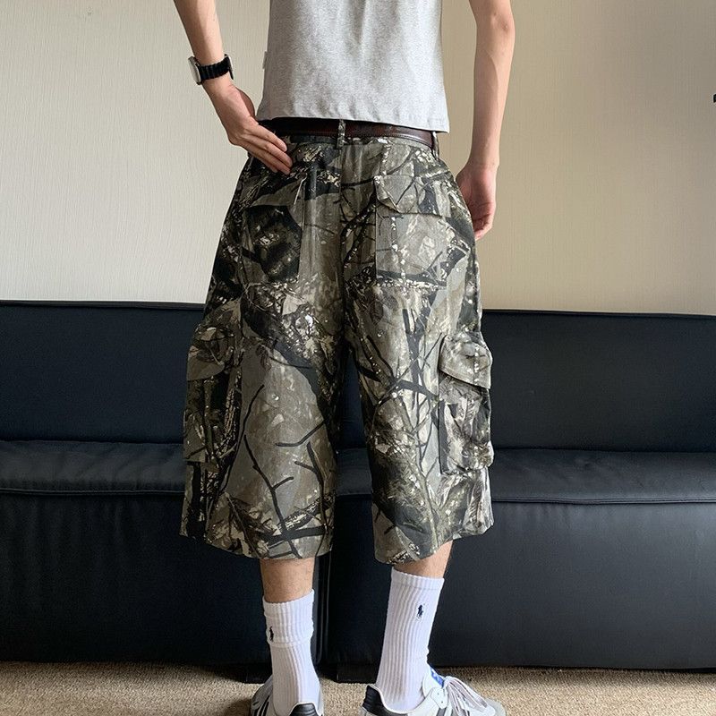 Japanese Brand Lightweight Rumble in the Jungle Jorts Camo Size US 34 / EU 50 - 4 Thumbnail