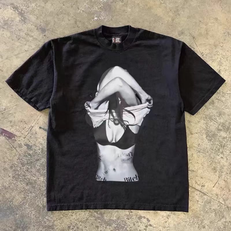Japanese Brand × Vintage Street Retro Hip Hop Loose Casual Short Sleeve T-Shirt Size US M / EU 48-50 / 2 - 1 Thumbnail