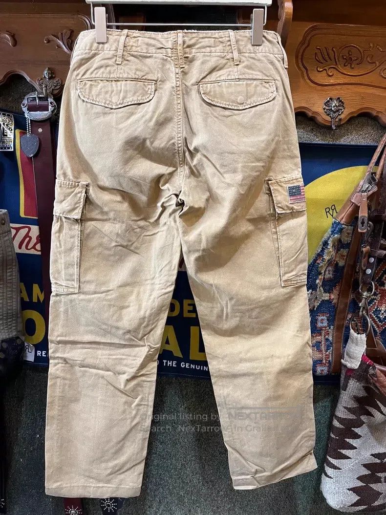RRL Ralph Lauren RRL Ralph Lauren Old work pants Size US 32 / EU 48 - 2 Thumbnail