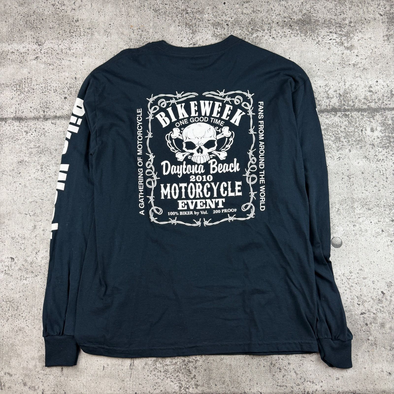 Gildan Dayton Bike Week 2010 Skulls Jack Daniels Print Size Medium Size US M / EU 48-50 / 2 - 1 Thumbnail