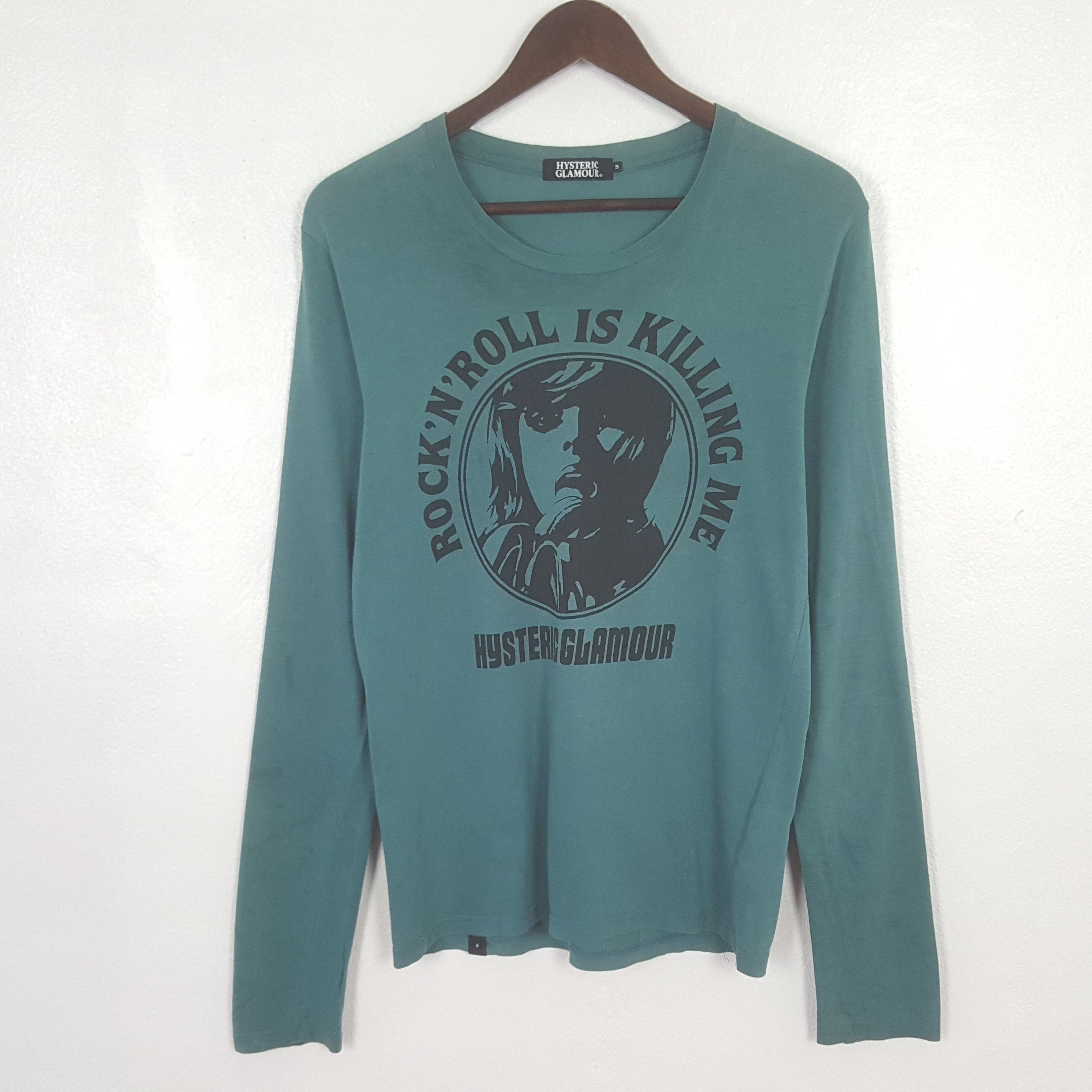 Hysteric Glamour Vintage Hysteric Glamour Rock n Rolling Tshirt Size US S / EU 44-46 / 1 - 1 Thumbnail