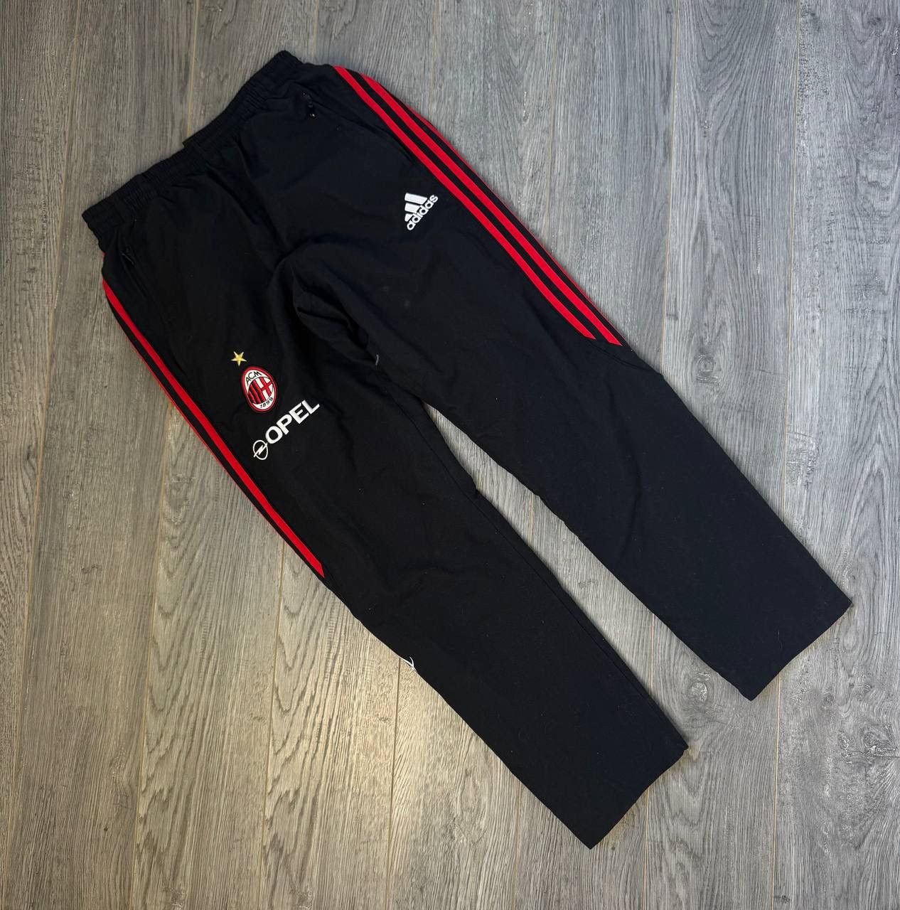 Adidas Vintage adidas AC Milan soccer pants size S drill rare opel Size US 30 / EU 46 - 1 Thumbnail