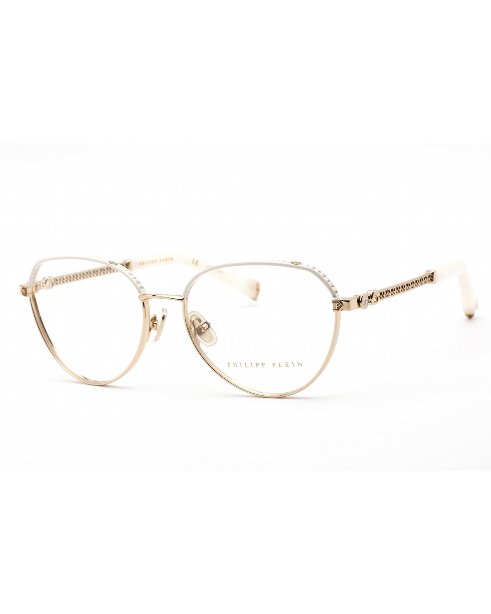 image of Philipp Plein Vpp035S Eyeglasses Rose Gold / Clear Lens, Women's