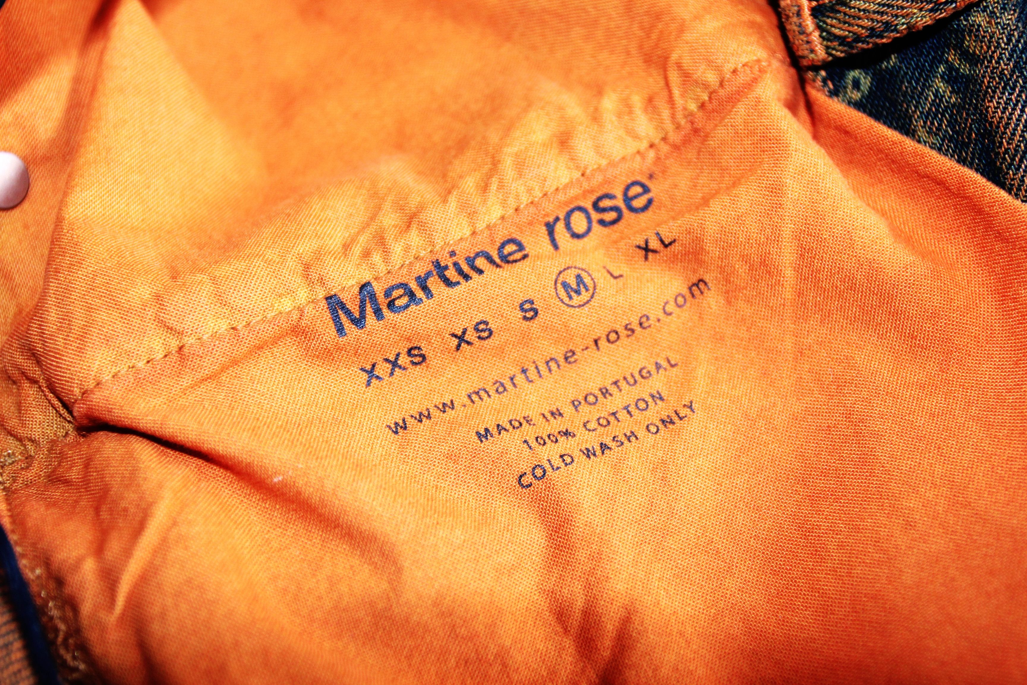 Martine Rose BNWT SS25 MARTINE ROSE ORANGE LASER RELAXED FIT JEANS M Size US 32 / EU 48 - 9 Thumbnail