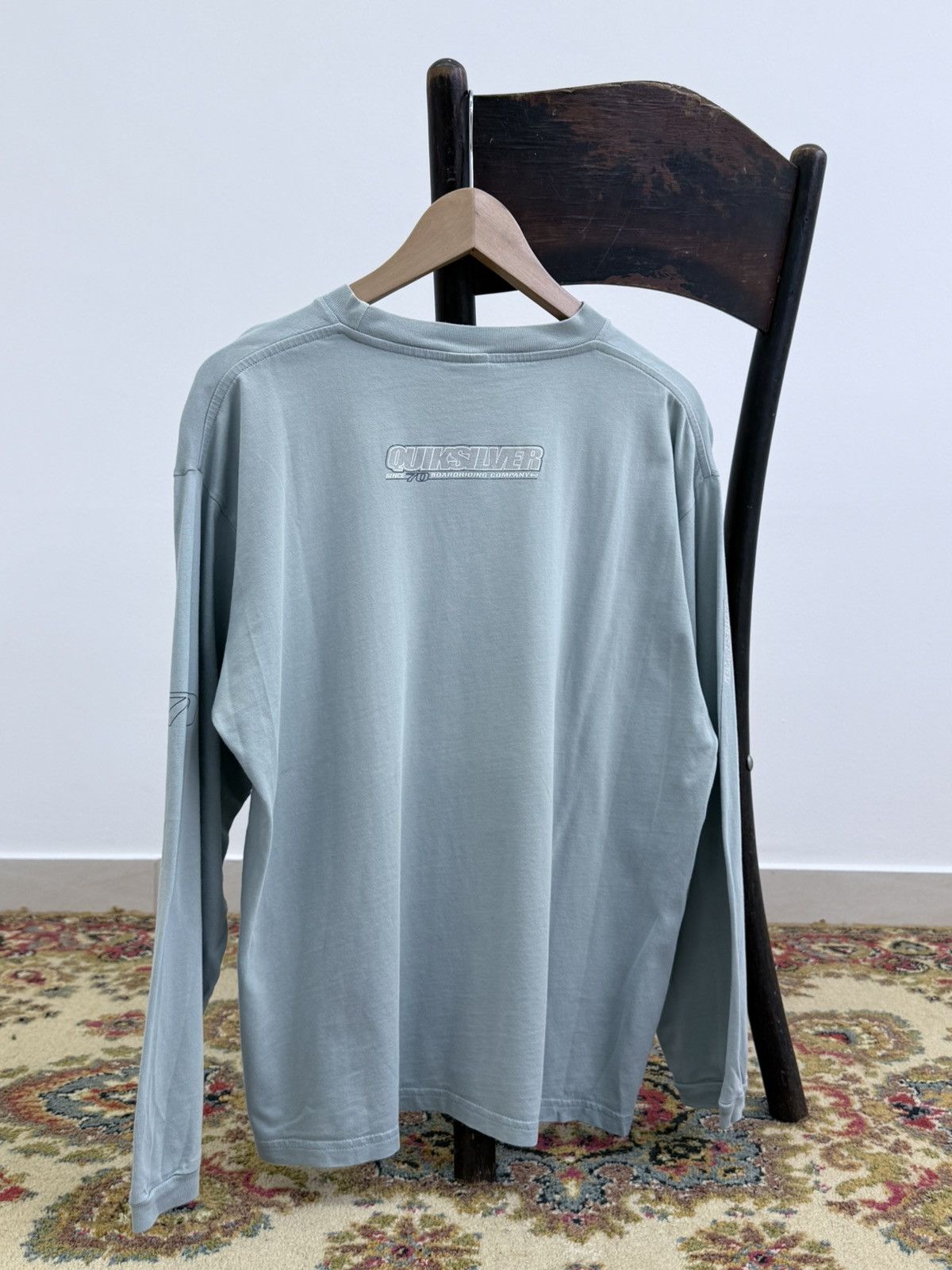 Quiksilver Vintage Y2K Quiksilver Long Sleeve T-Shirt 90s Size US M / EU 48-50 / 2 - 5 Thumbnail