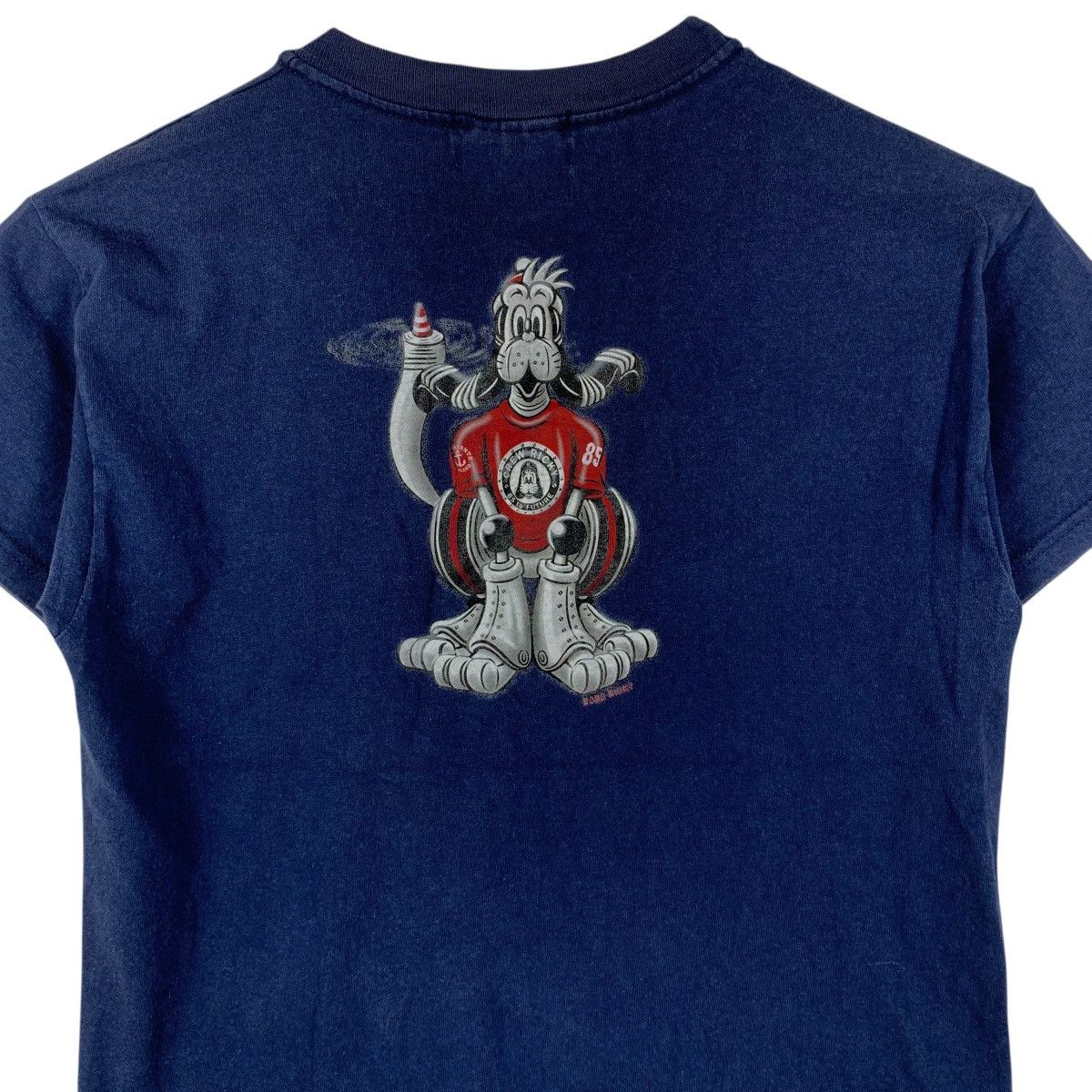 Vintage Vintage 90’ CAPTAIN SANTA ROBO Droid Tee Shirt Top Cartoon Size XS / US 0-2 / IT 36-38 - 7 Thumbnail
