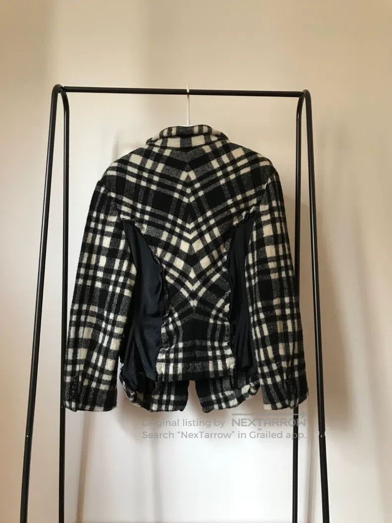 Comme des Garcons Comme Des Garcons Corduroy checkered wool coat Size M / US 6-8 / IT 42-44 - 3 Thumbnail