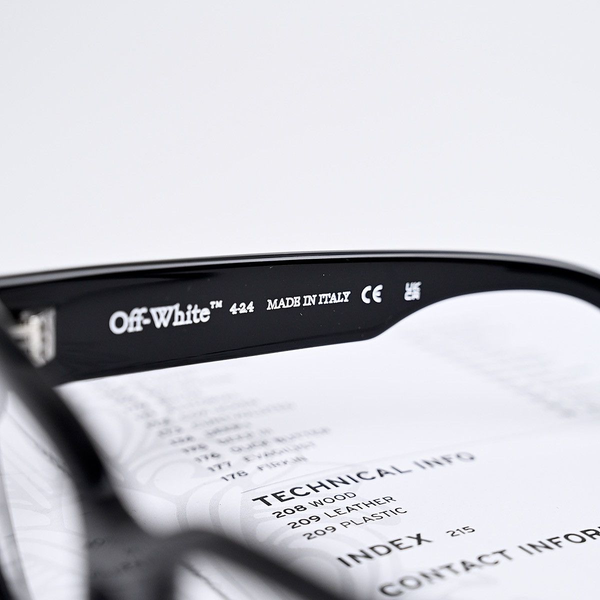 Off-White OFF WHITE STYLE 59 GLASSES Size ONE SIZE - 6 Thumbnail