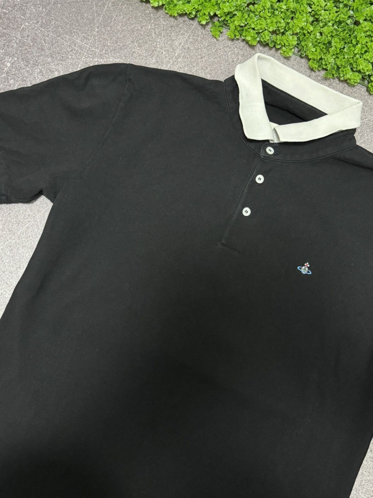 Vivienne Westwood Vivienne Westwood Polo T-Shirt Vintage Small Orb Logo Luxury Size US XL / EU 56 / 4 - 9 Thumbnail