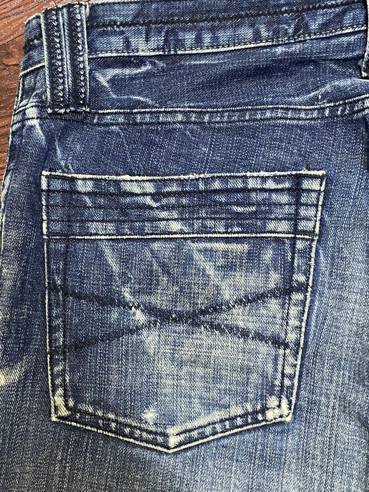 Japanese Brand D158 Roar Japan Hanamaka CROSSGUN Little Bootcut Jeans Size US 34 / EU 50 - 11 Thumbnail