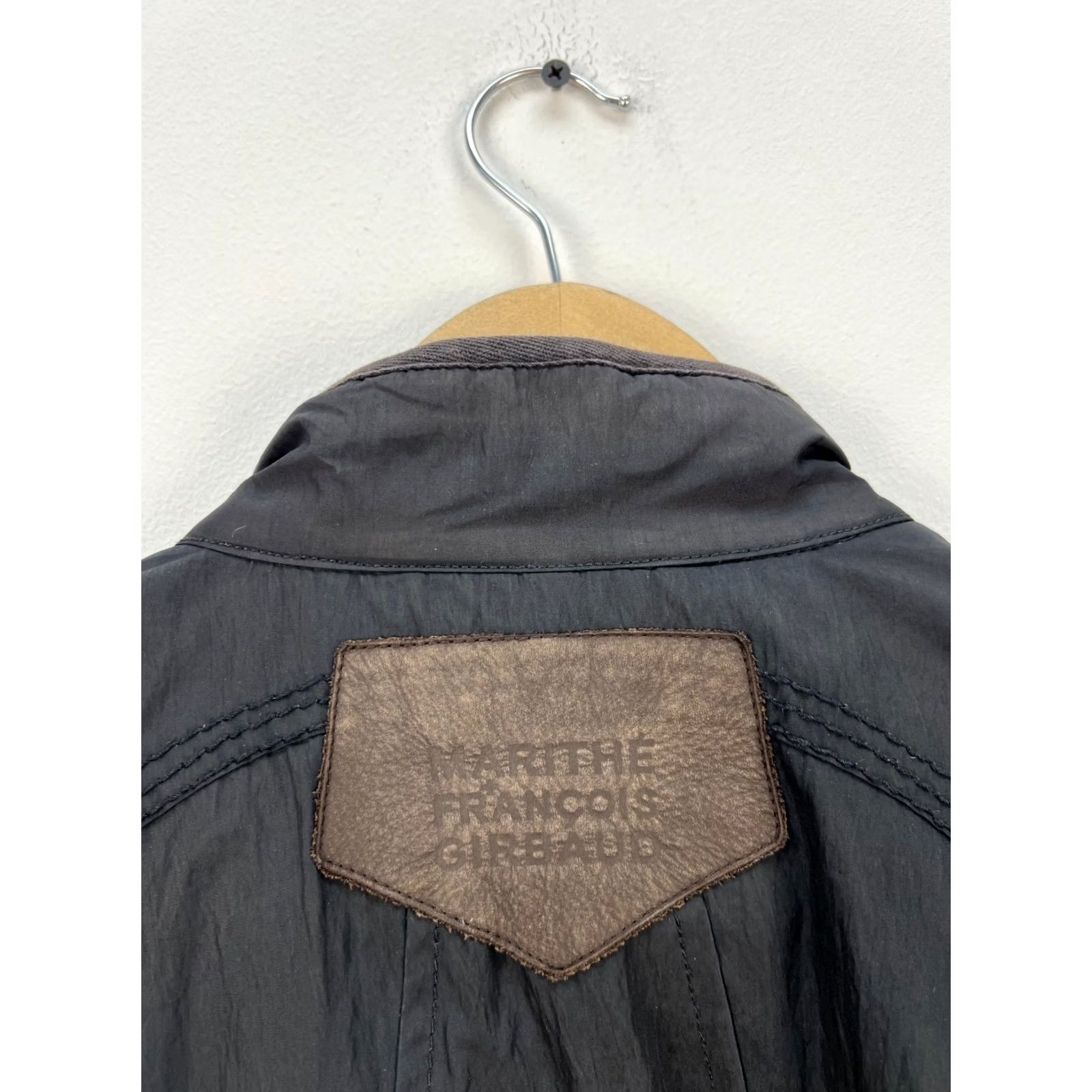 Vintage VINTAGE Le Jean de Marithe Francois Girbaud Jacket Men XL Black Logo Patch 90s Coat Jacket Size US 36 / EU 52 - 7 Thumbnail