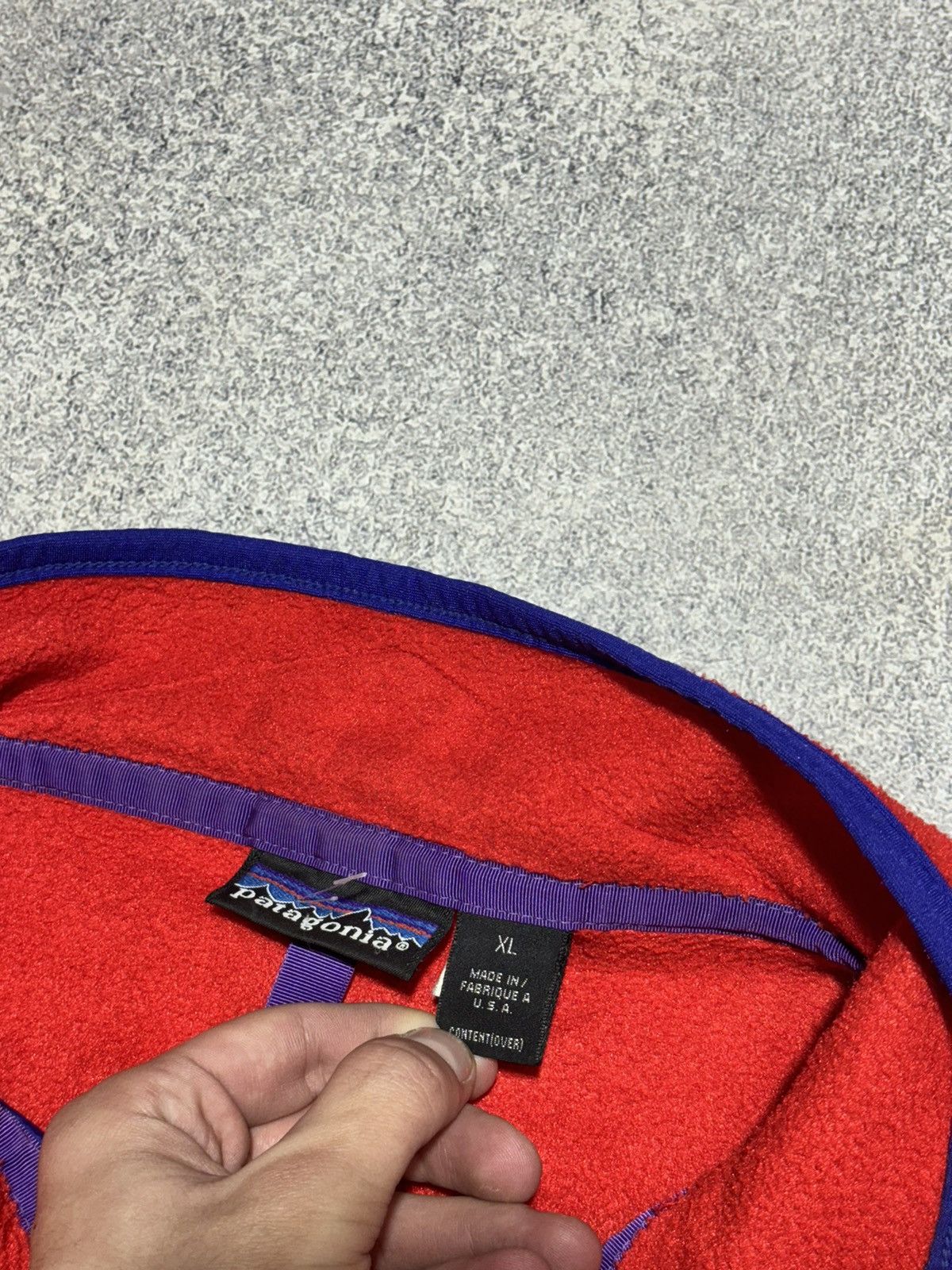 Patagonia × Vintage Vintage Patagonia Short Cropped Fleece Jacket 1/2 Zip Size US XL / EU 56 / 4 - 6 Thumbnail